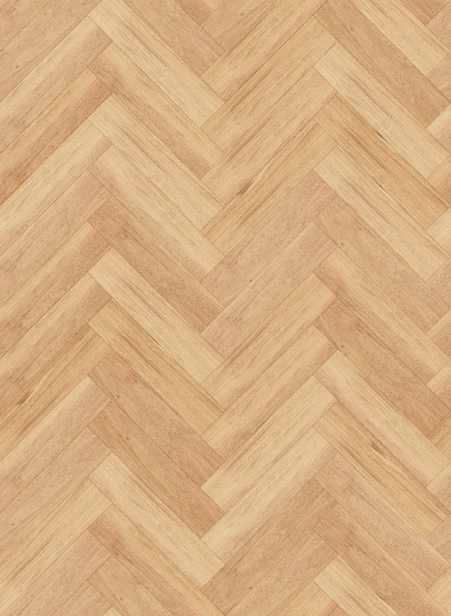 A seamless wood texture with oak veneered mdf boards arranged in a Herringbone pattern
