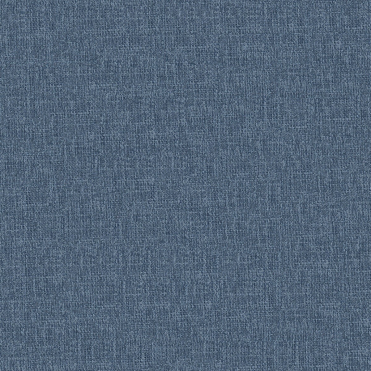 A seamless fabric texture with plain blue texture units arranged in a None pattern