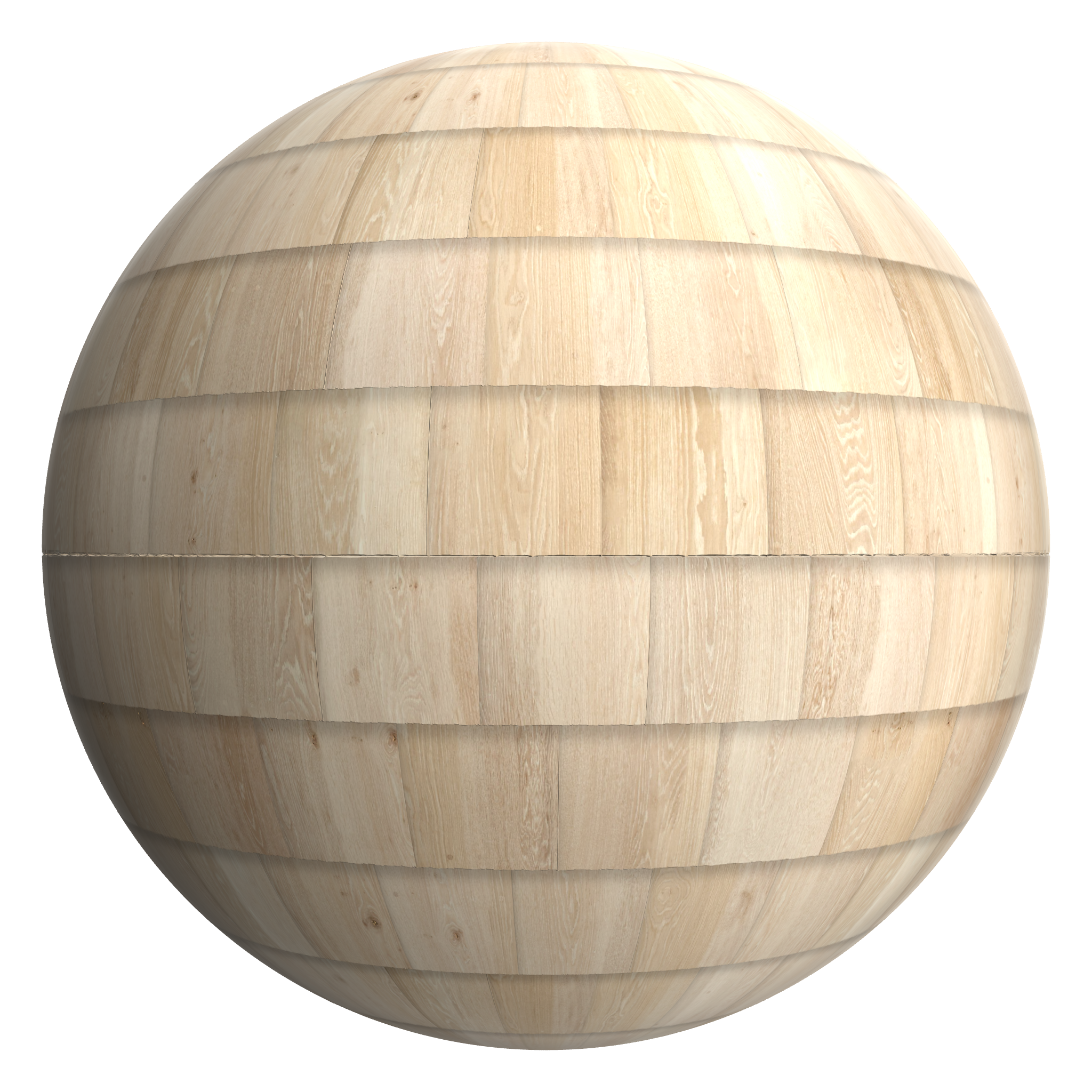 3D sphere preview of Ash Shingles, Staggered seamless texture