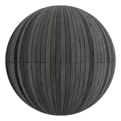 3D sphere preview of Charred Timber, Stack seamless texture