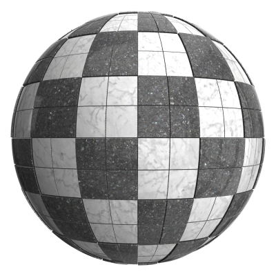 3D sphere preview of Larvikite, Stack seamless texture