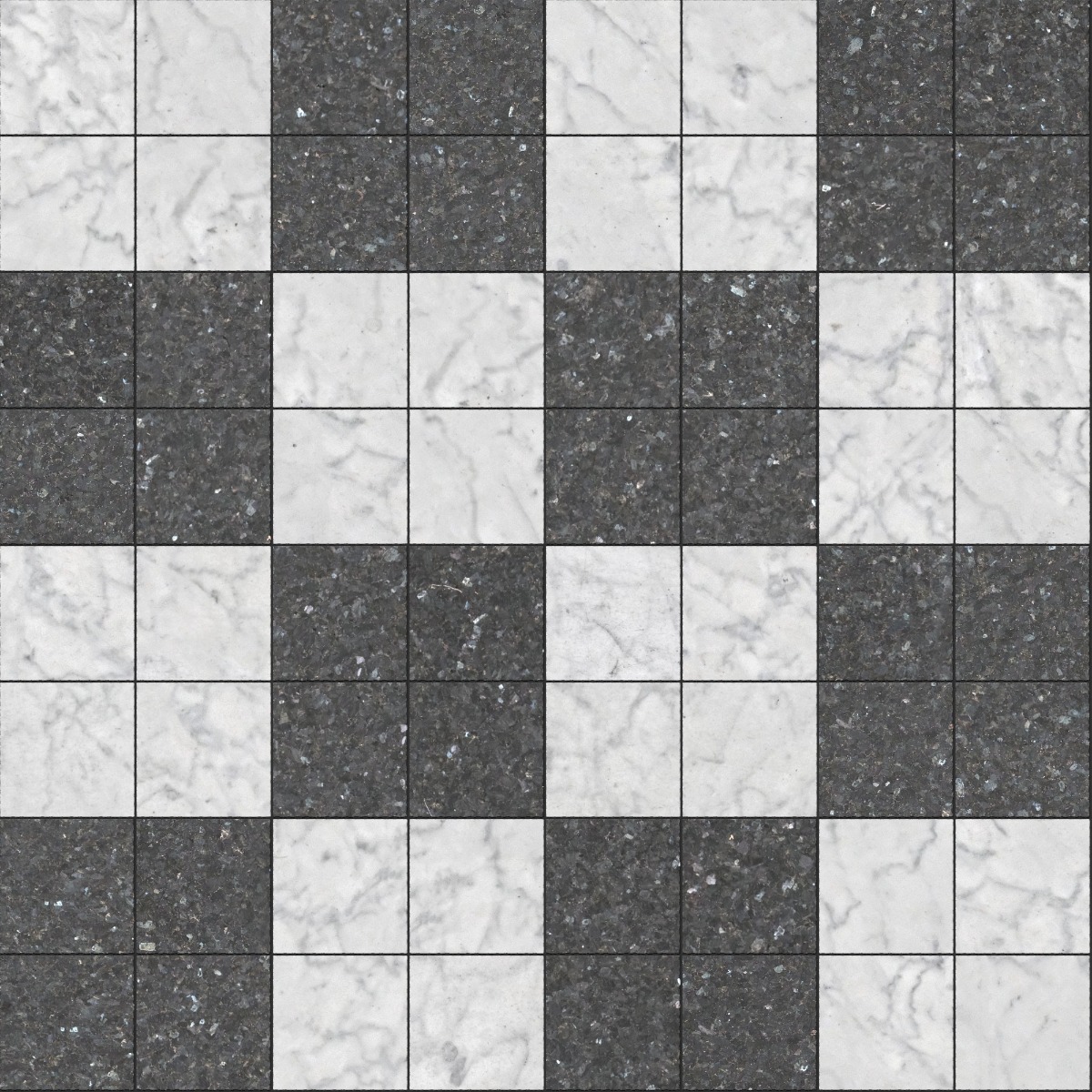 A seamless stone texture with larvikite blocks arranged in a Stack pattern