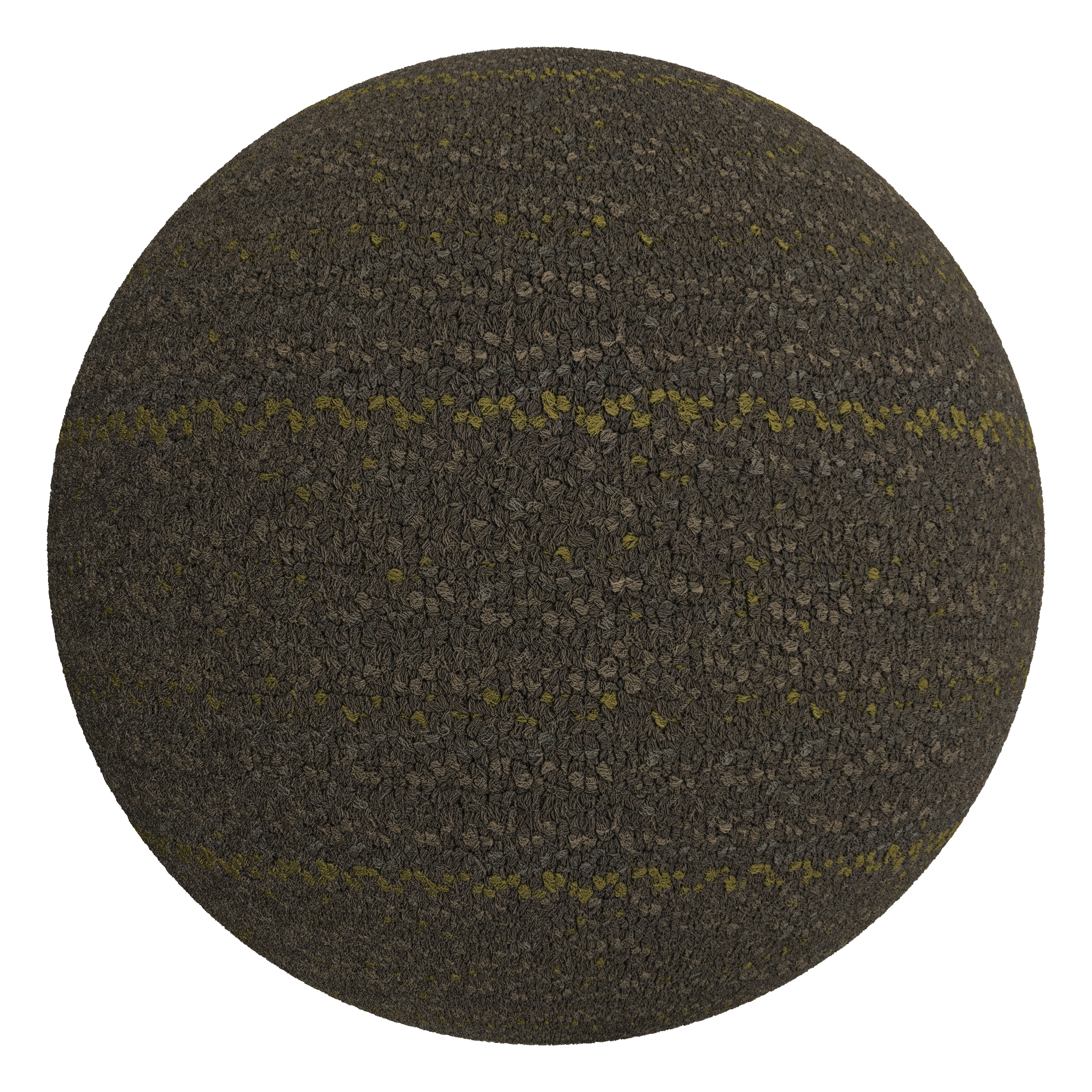 3D sphere preview of Loop Carpet seamless texture