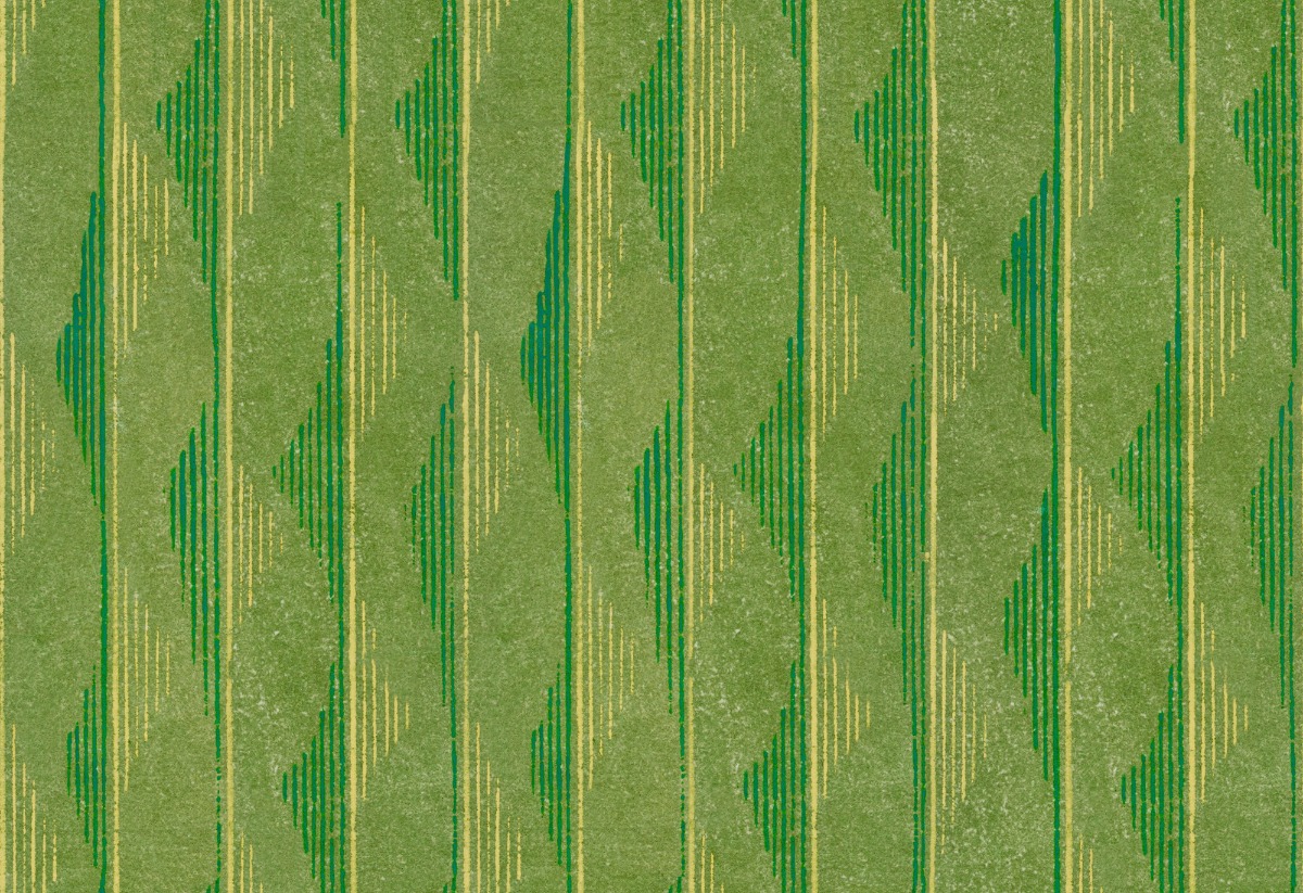 A seamless fabric texture with furuya korin stripes woodblock print units arranged in a None pattern