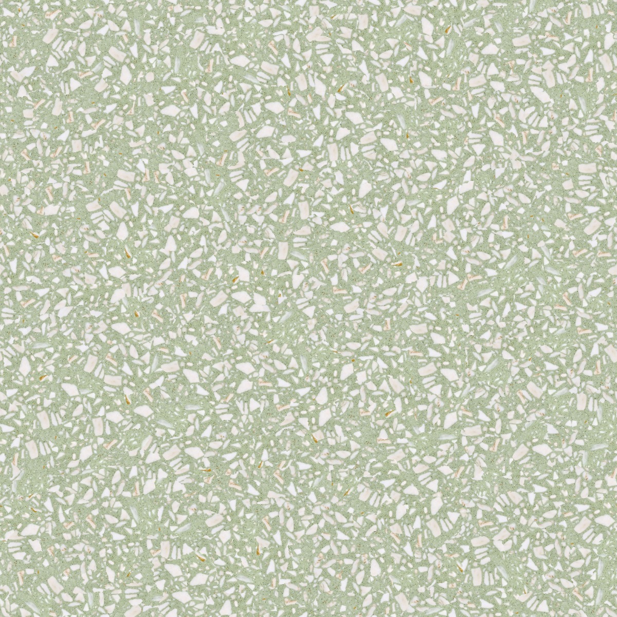 A seamless terrazzo texture with egr verde estremoz terrazzo units arranged in a None pattern