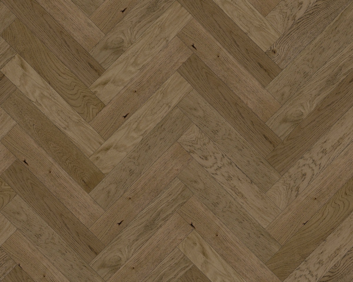 A seamless wood texture with expressive 110 boards arranged in a Herringbone pattern