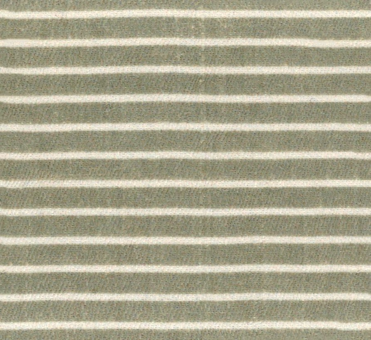 A seamless fabric texture with olive green striped textile units arranged in a None pattern