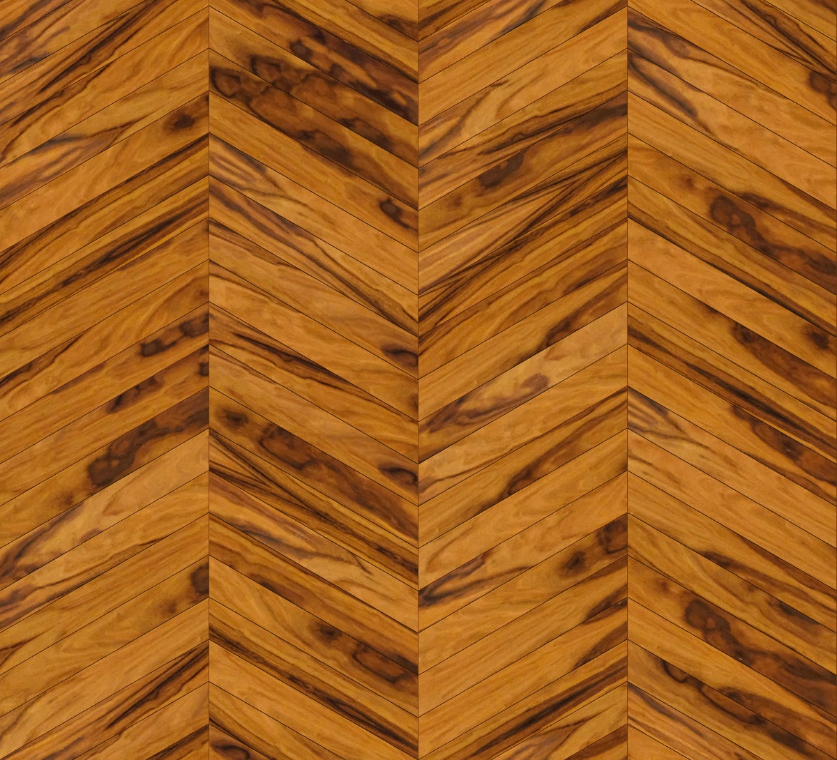 A seamless wood texture with wood veneer boards arranged in a Chevron pattern