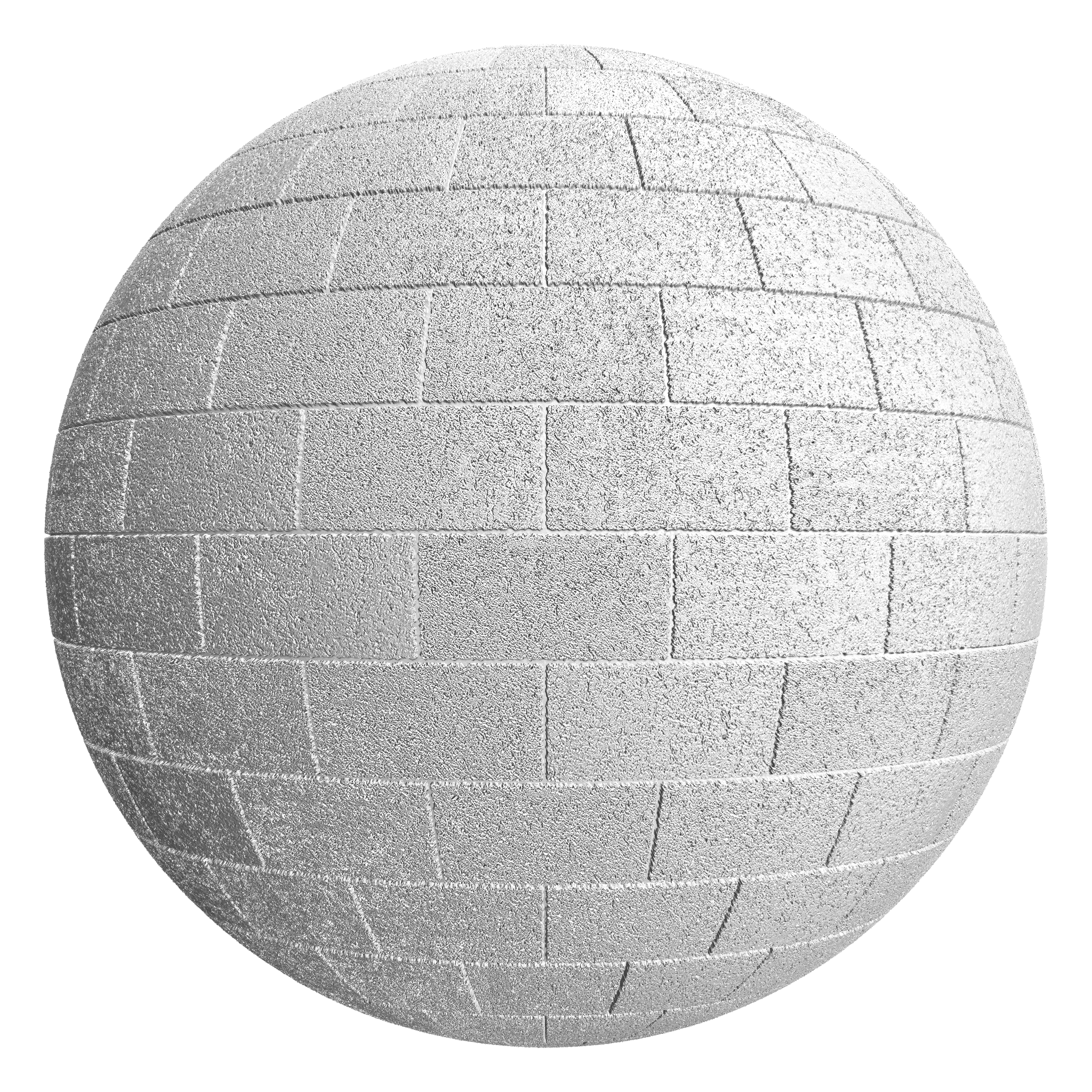 3D sphere preview of Acoustic Block Stretcher seamless texture