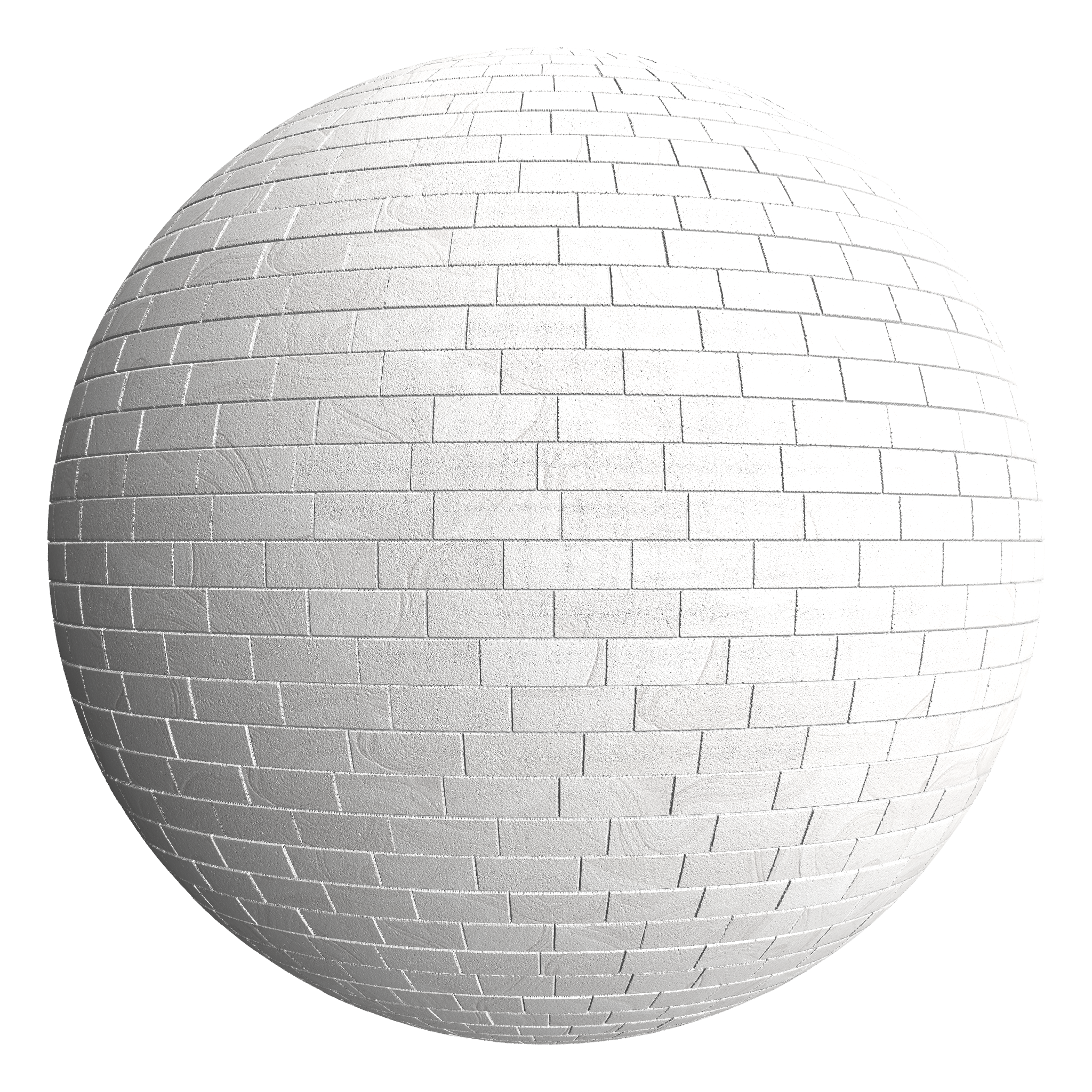 3D sphere preview of Blonde Sandstone Staggered seamless texture