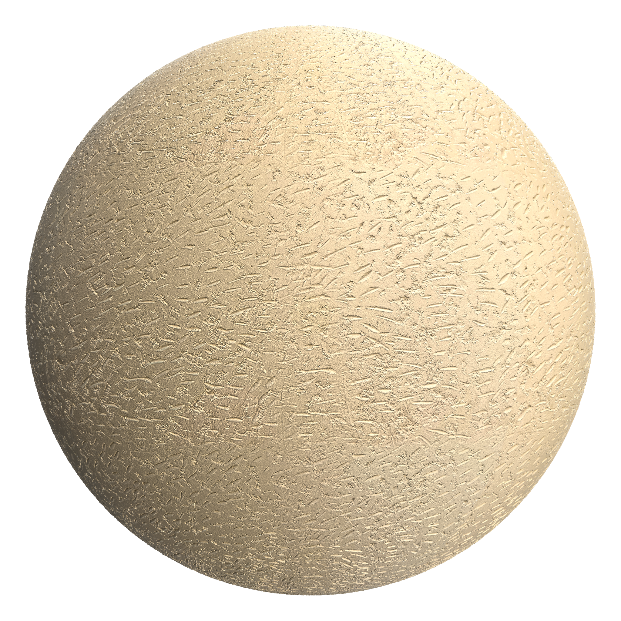 3D sphere preview of Chiselled Plaster seamless texture