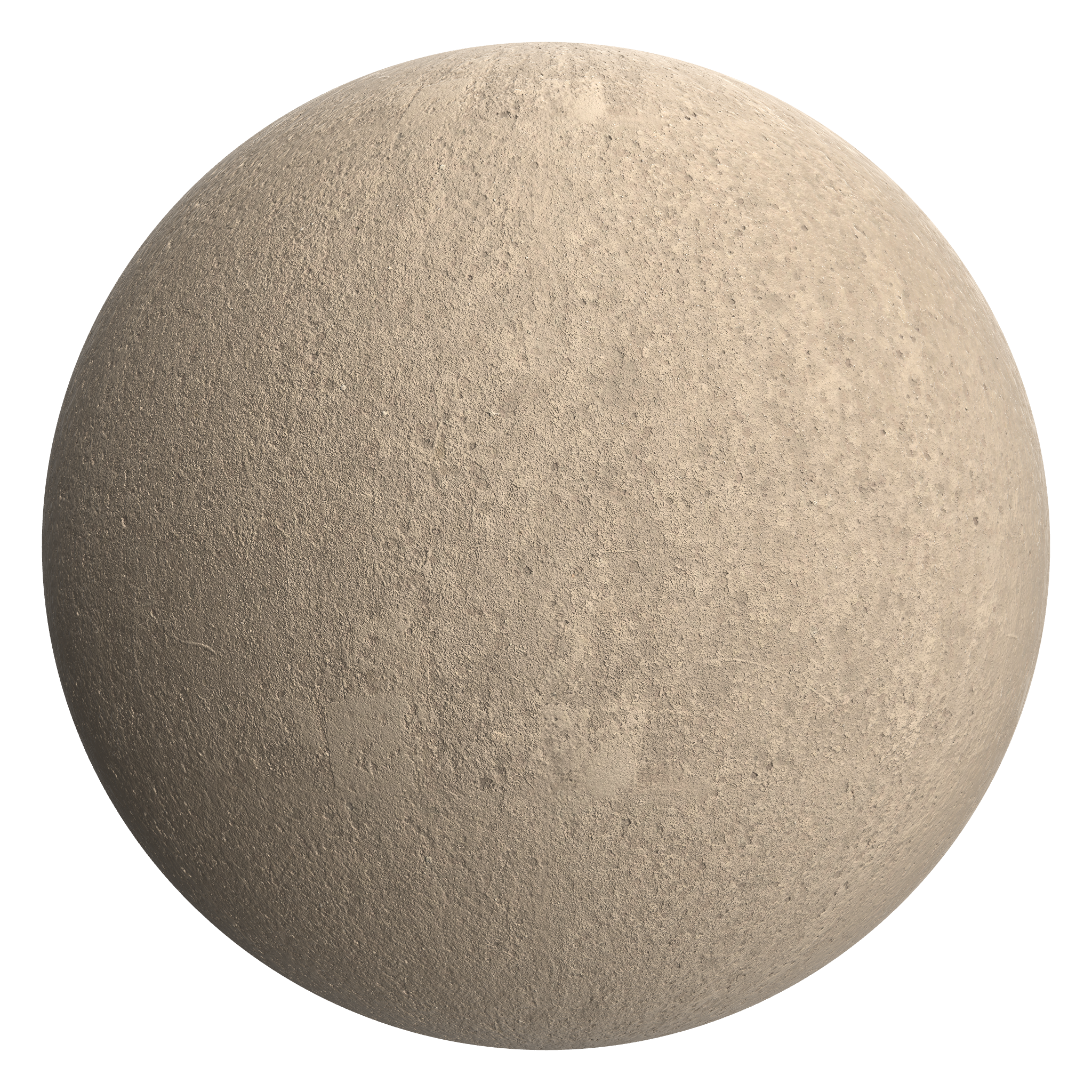 3D sphere preview of Concrete seamless texture