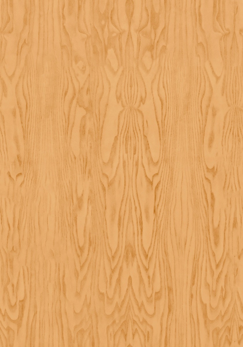 A seamless wood texture with crown cut veneer timber boards arranged in a None pattern