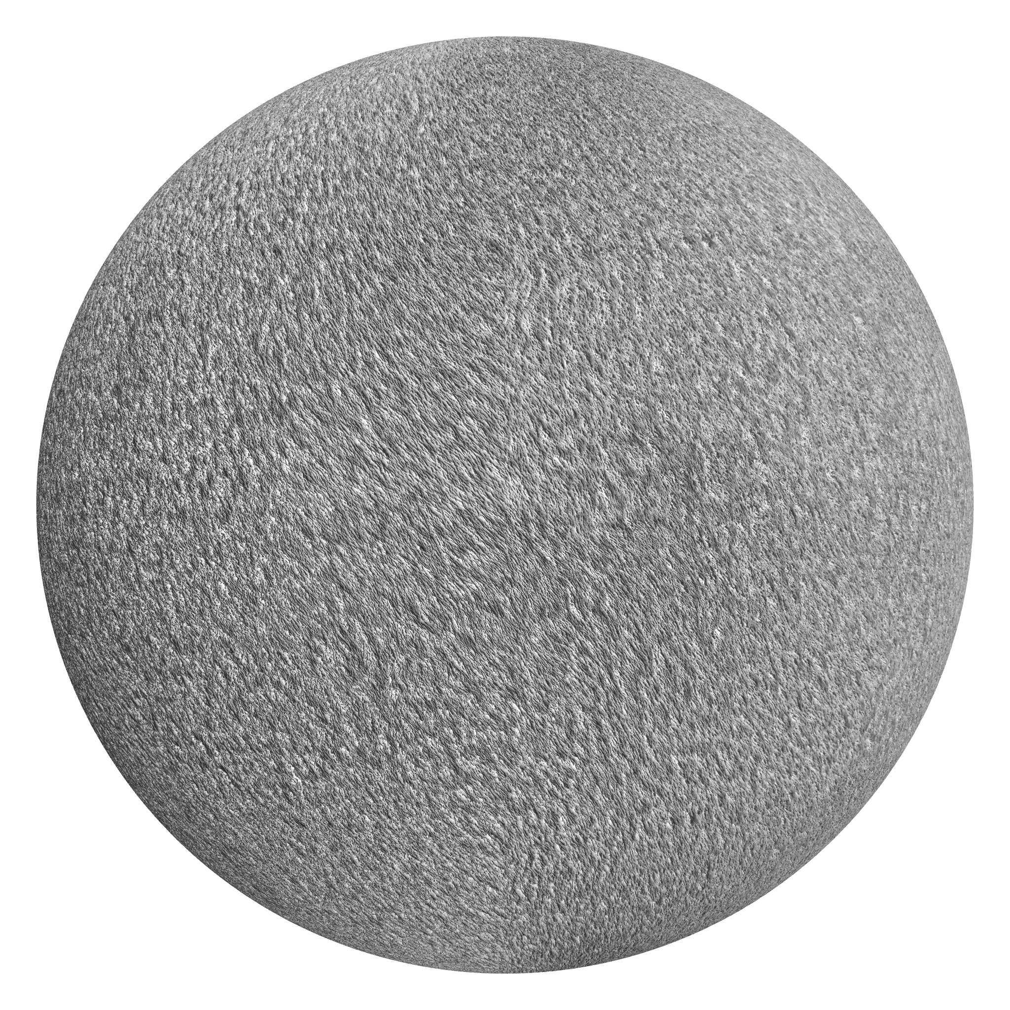 3D sphere preview of Fur seamless texture