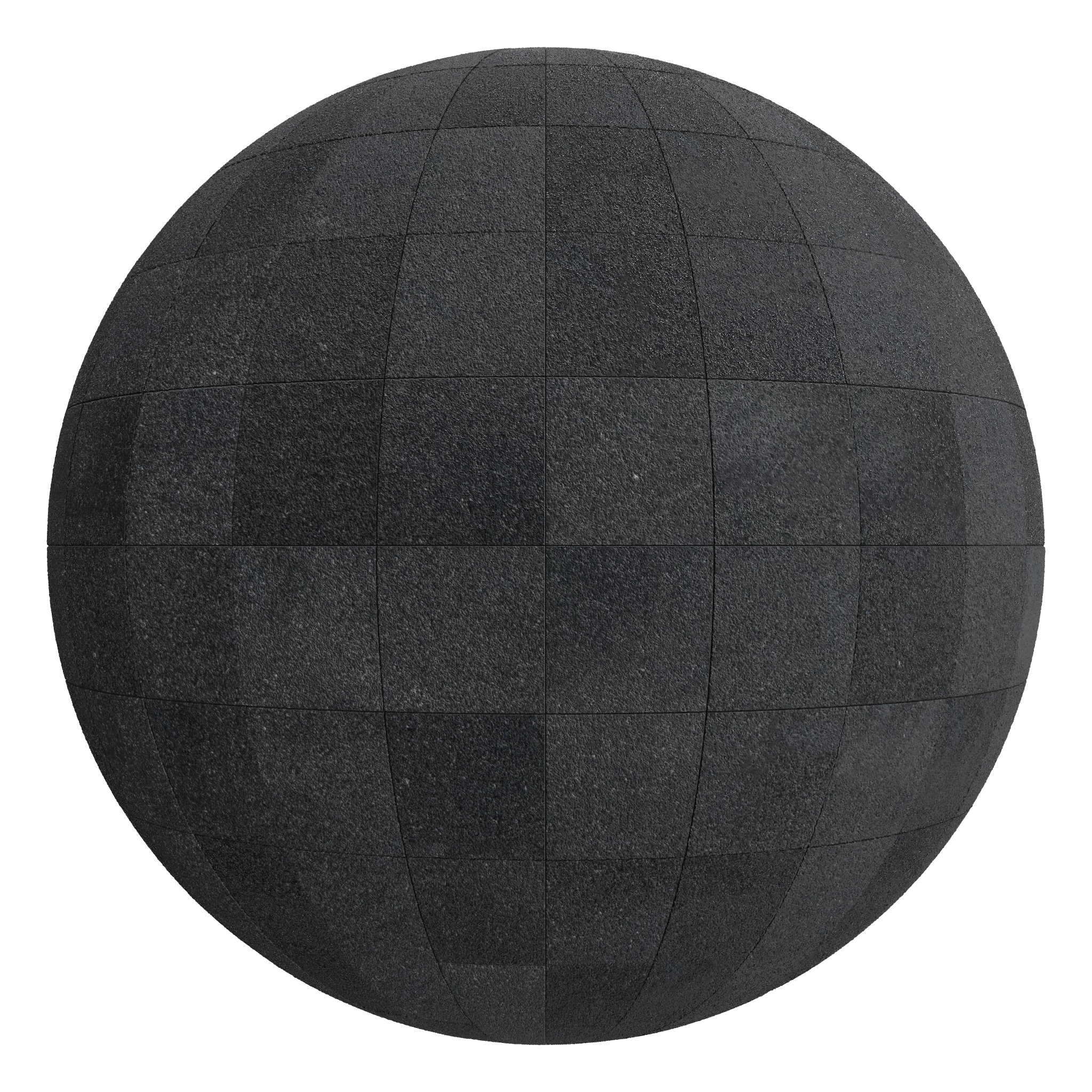 3D sphere preview of Granite Stack seamless texture