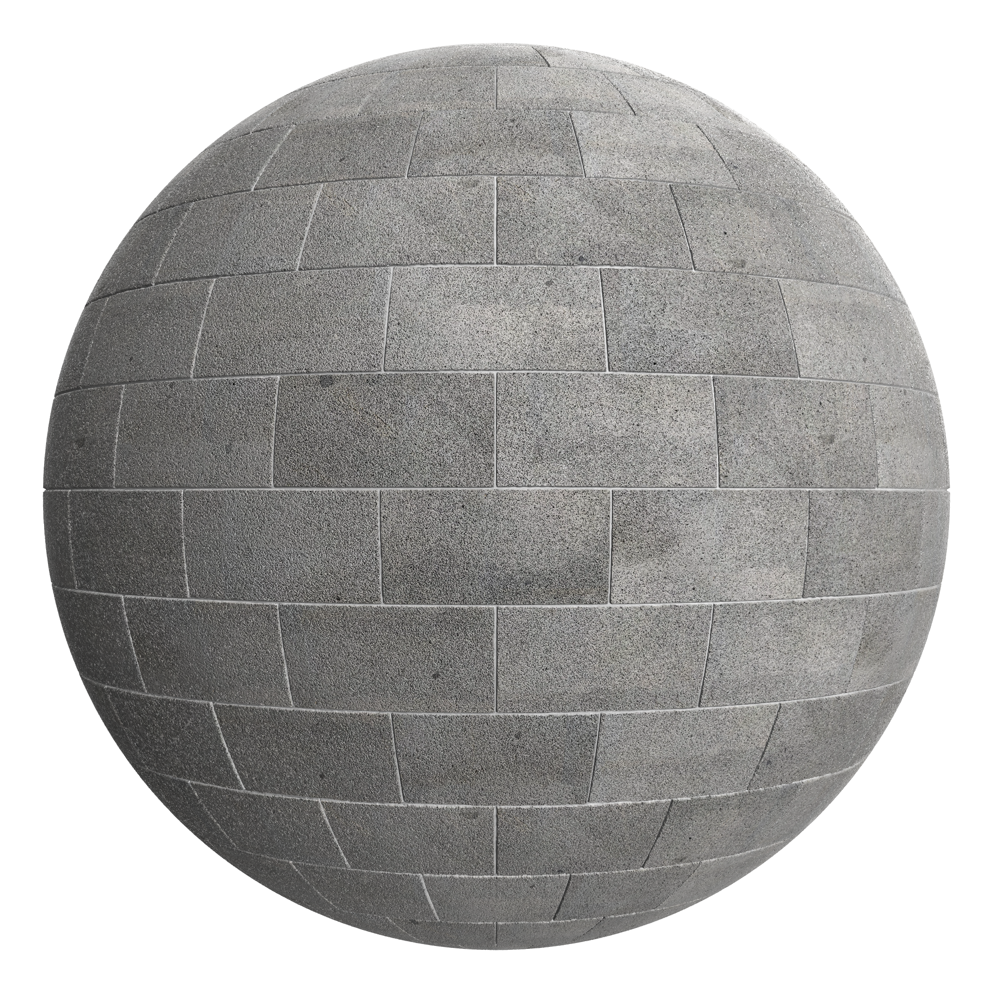 3D sphere preview of Granite Stretcher seamless texture
