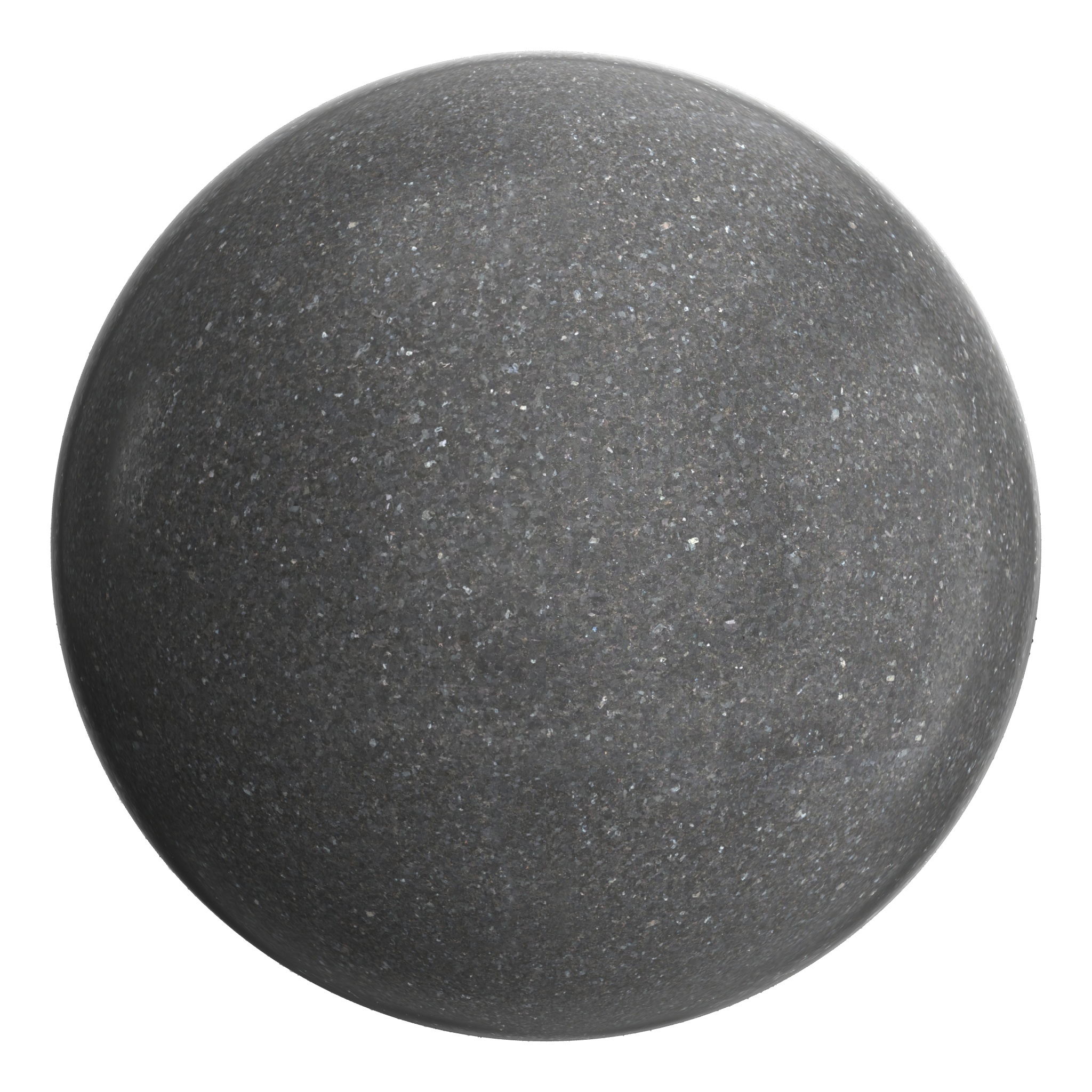 3D sphere preview of Larvikite seamless texture