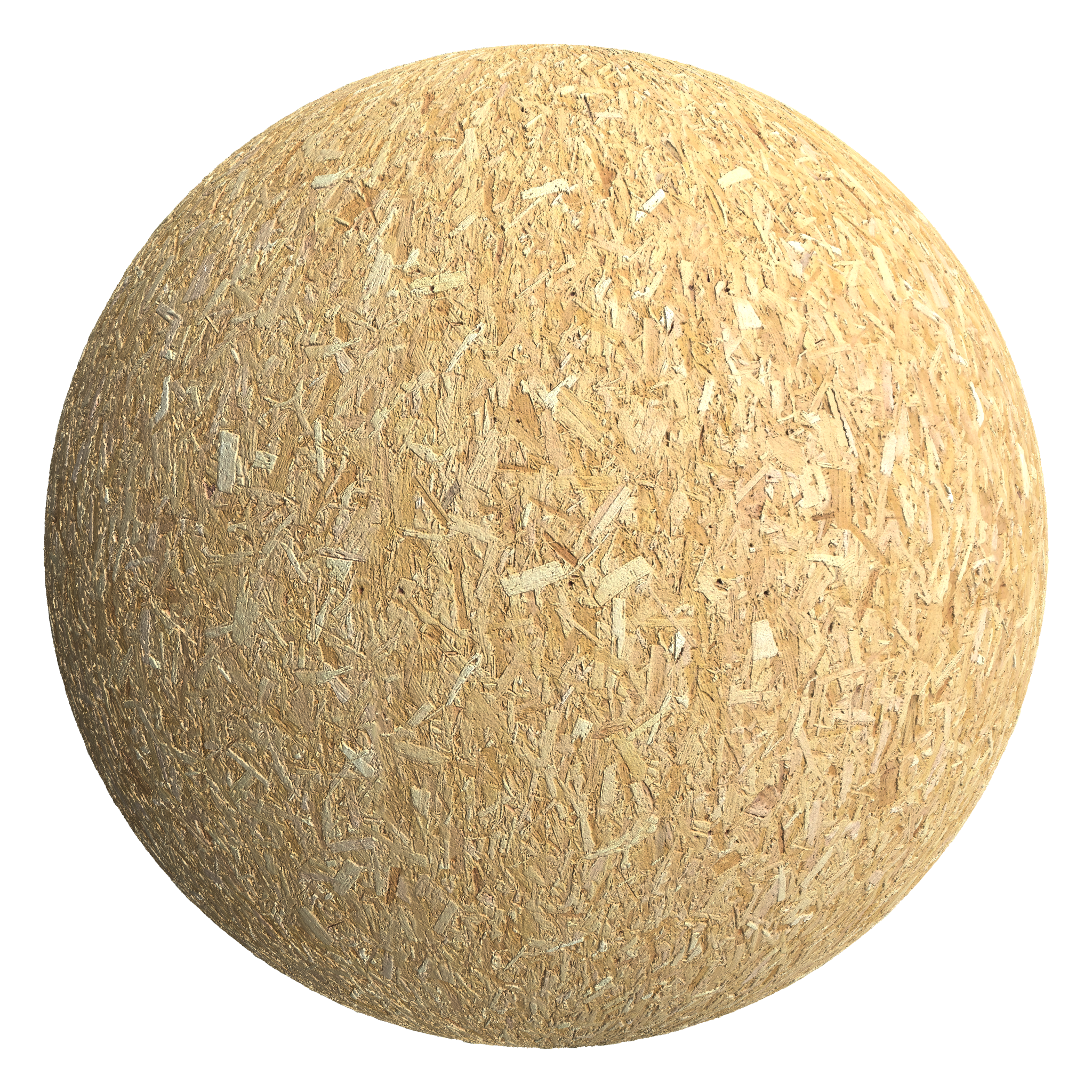 3D sphere preview of OSB seamless texture