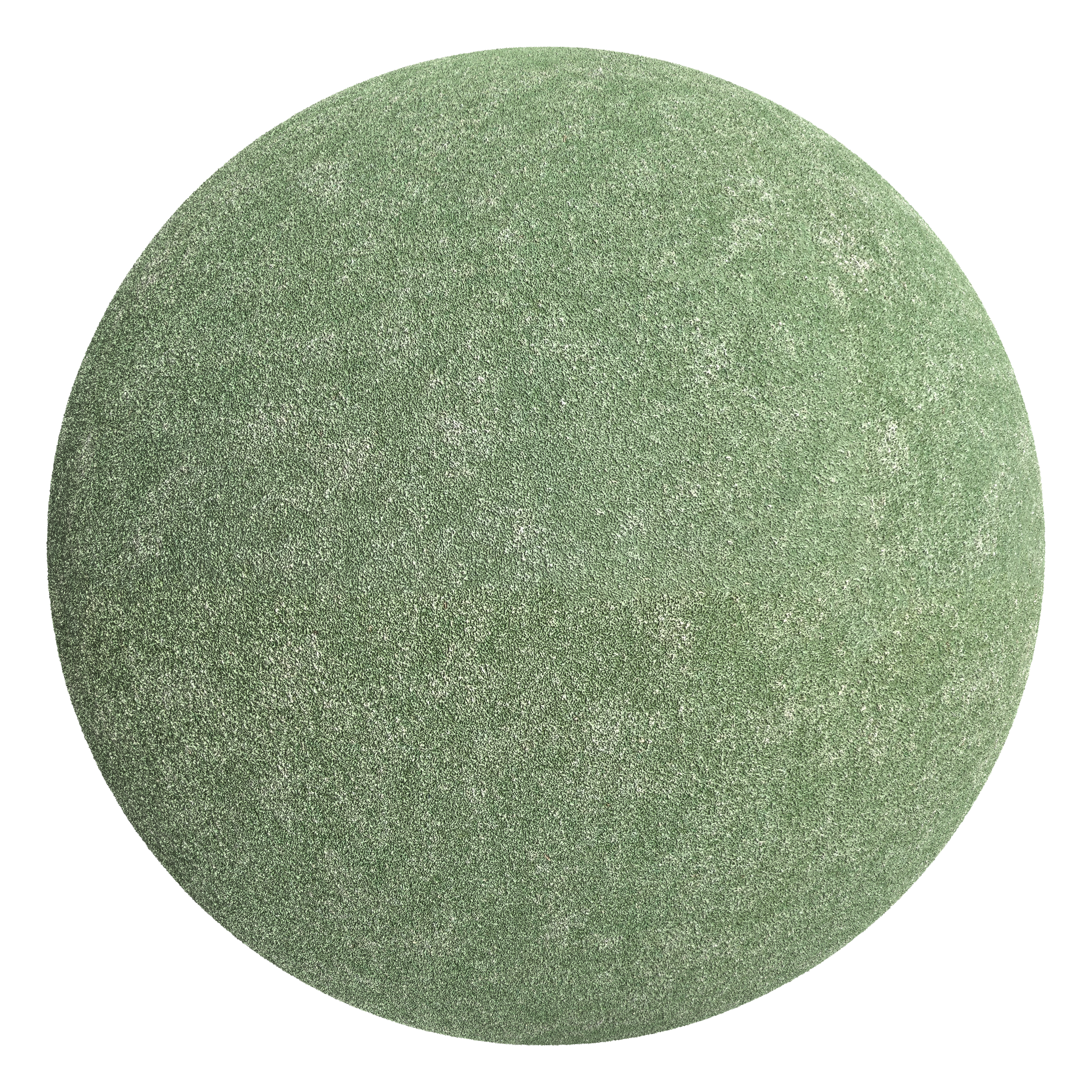 3D sphere preview of Sandy Artificial Grass seamless texture