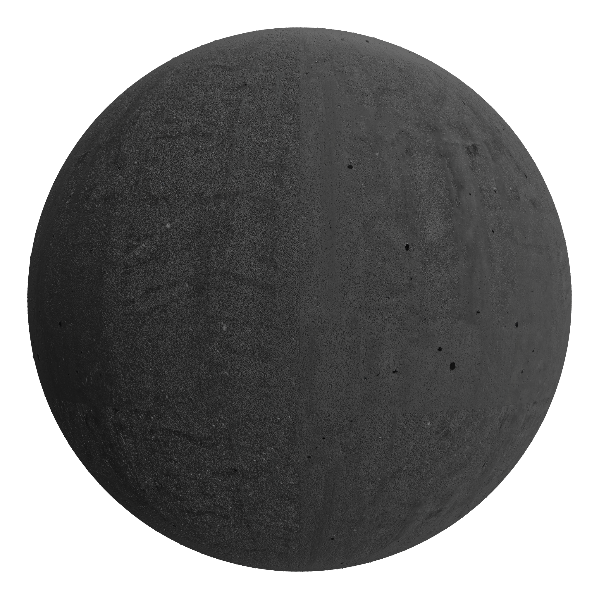 3D sphere preview of Basalt seamless texture