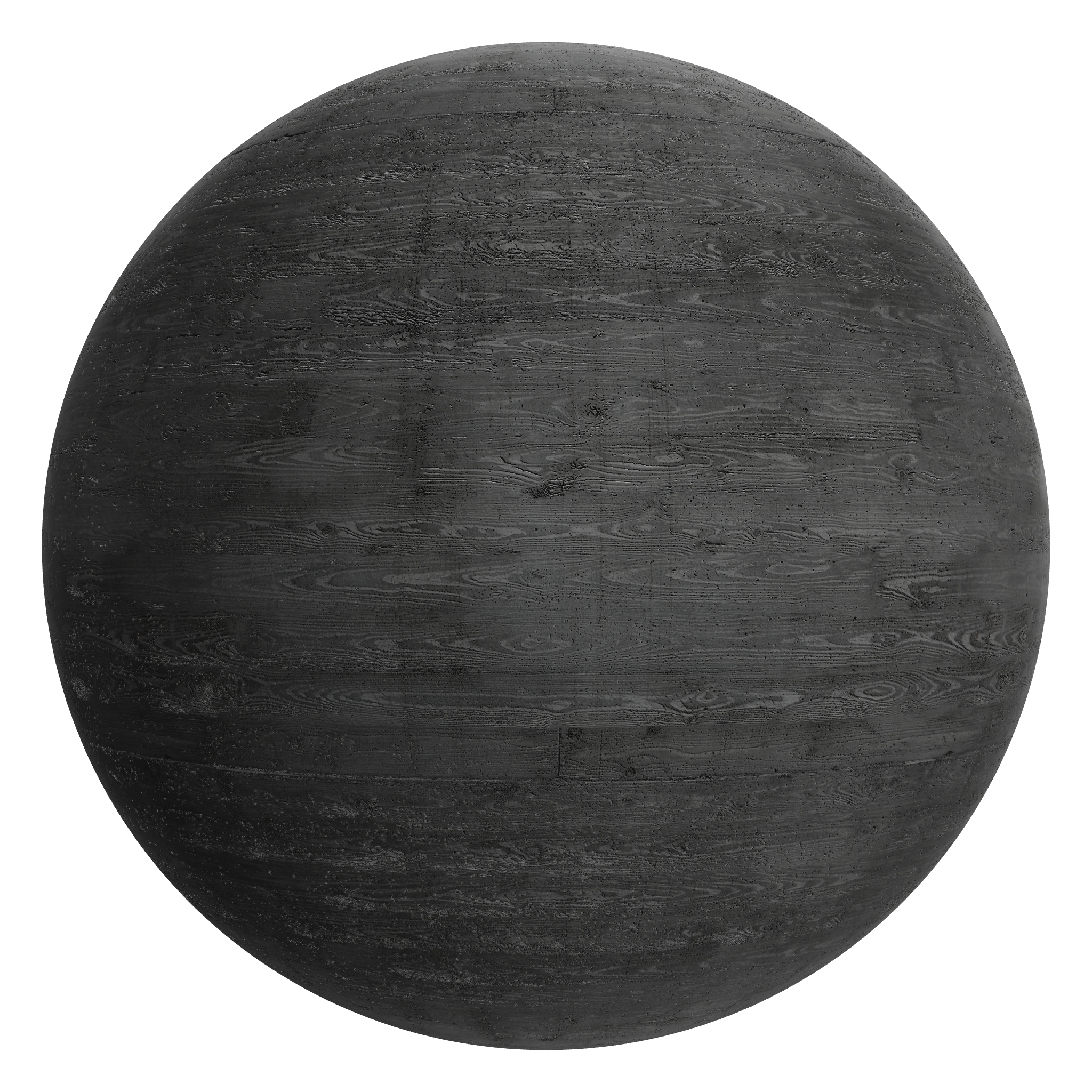 3D sphere preview of Boardmarked Concrete seamless texture