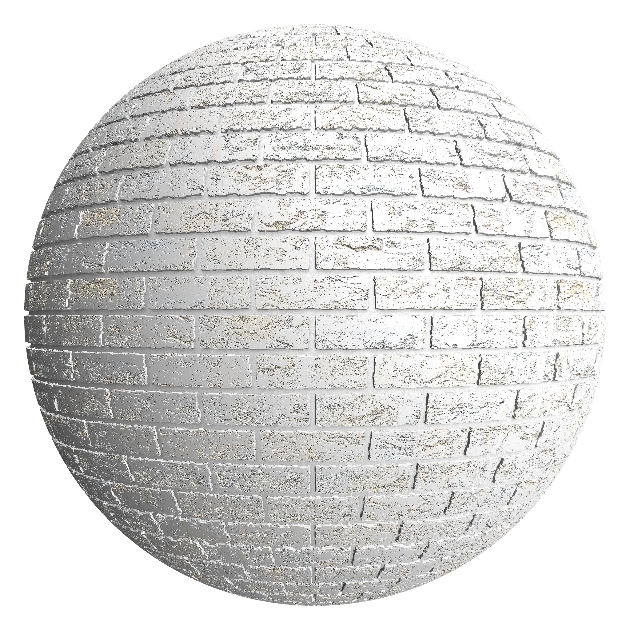 3D sphere preview of Buff Stretcher seamless texture