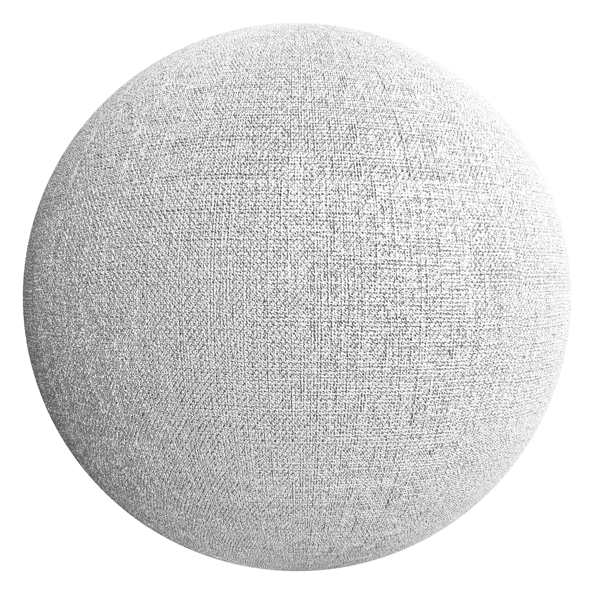 3D sphere preview of Burlap Fabric seamless texture