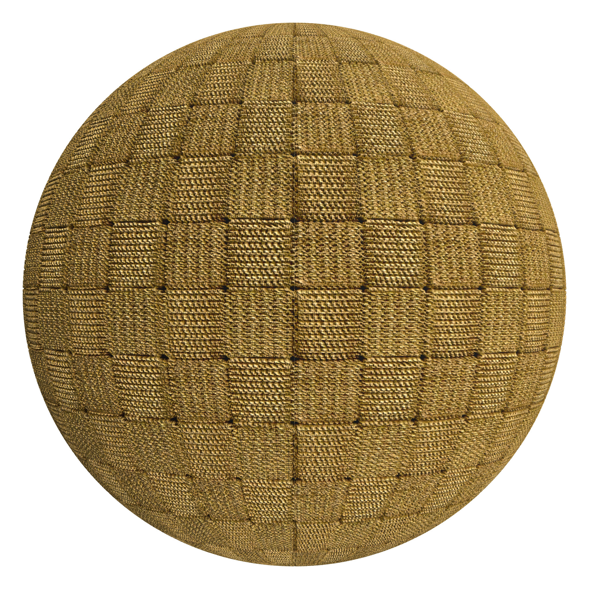 3D sphere preview of Chess Board Weave seamless texture