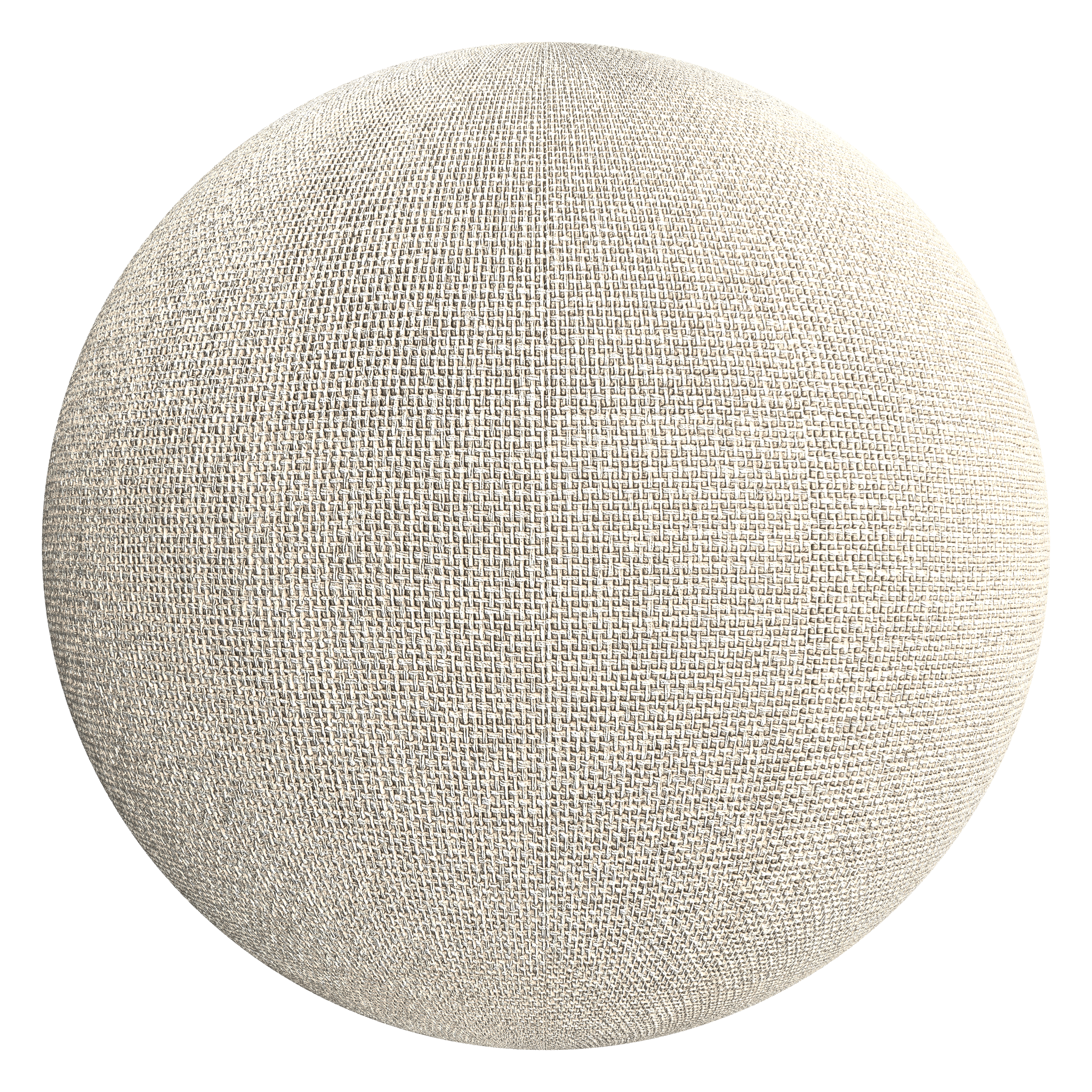 3D sphere preview of Dense Rattan seamless texture