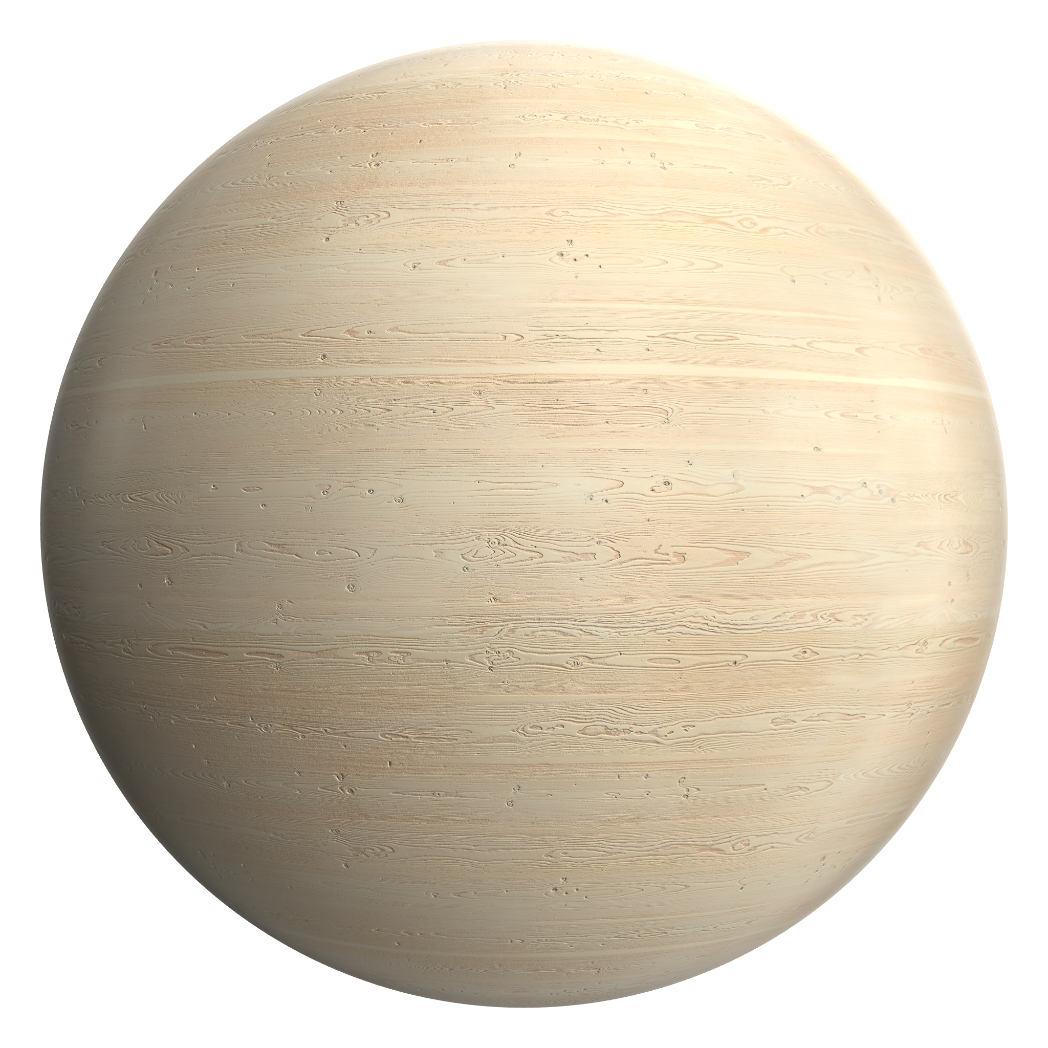 3D sphere preview of Douglas Fir seamless texture