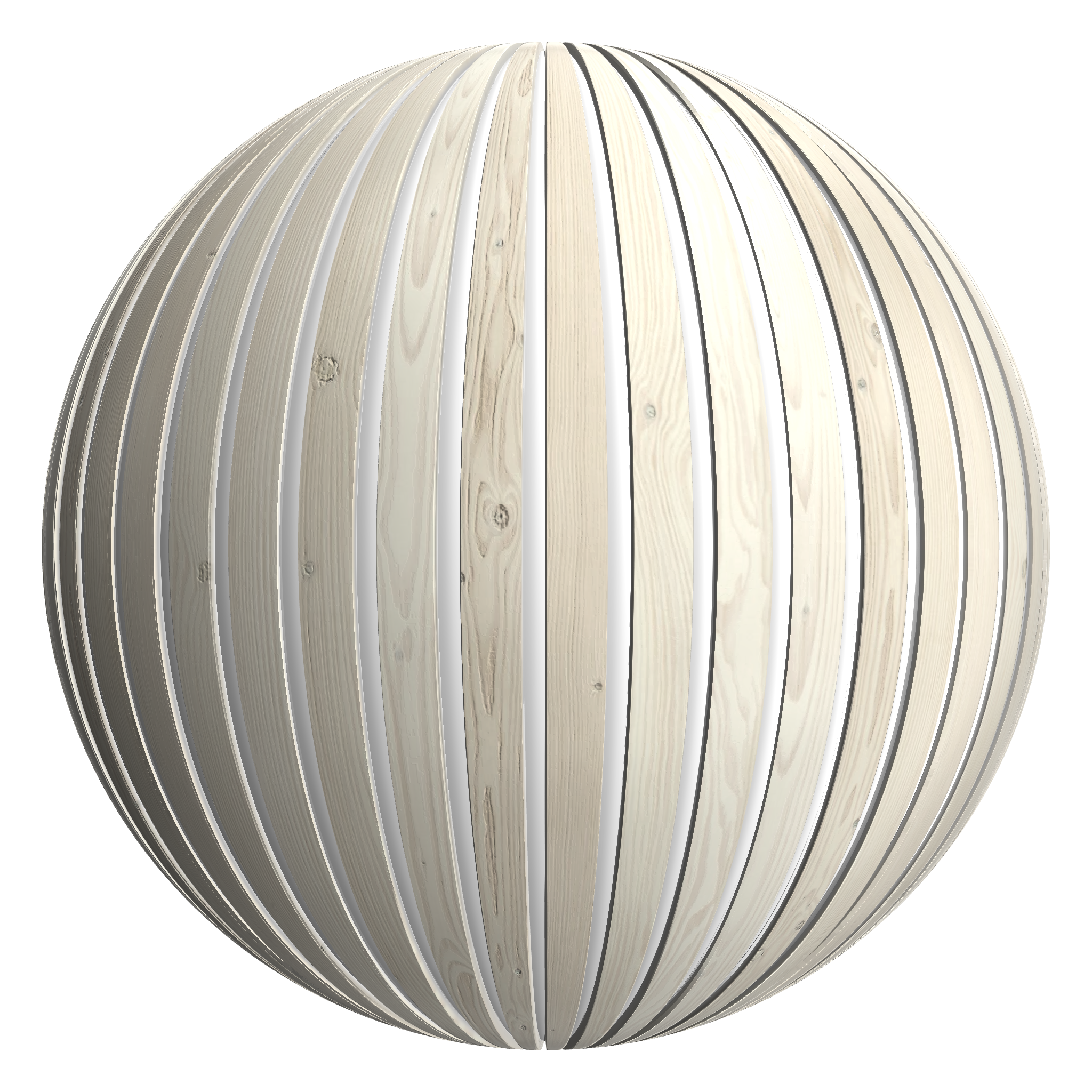 3D sphere preview of Douglas Fir Stack seamless texture