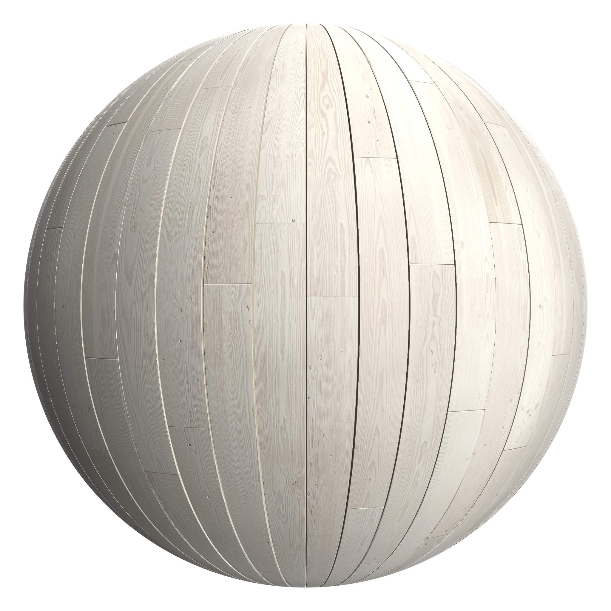 3D sphere preview of Douglas Fir Staggered seamless texture