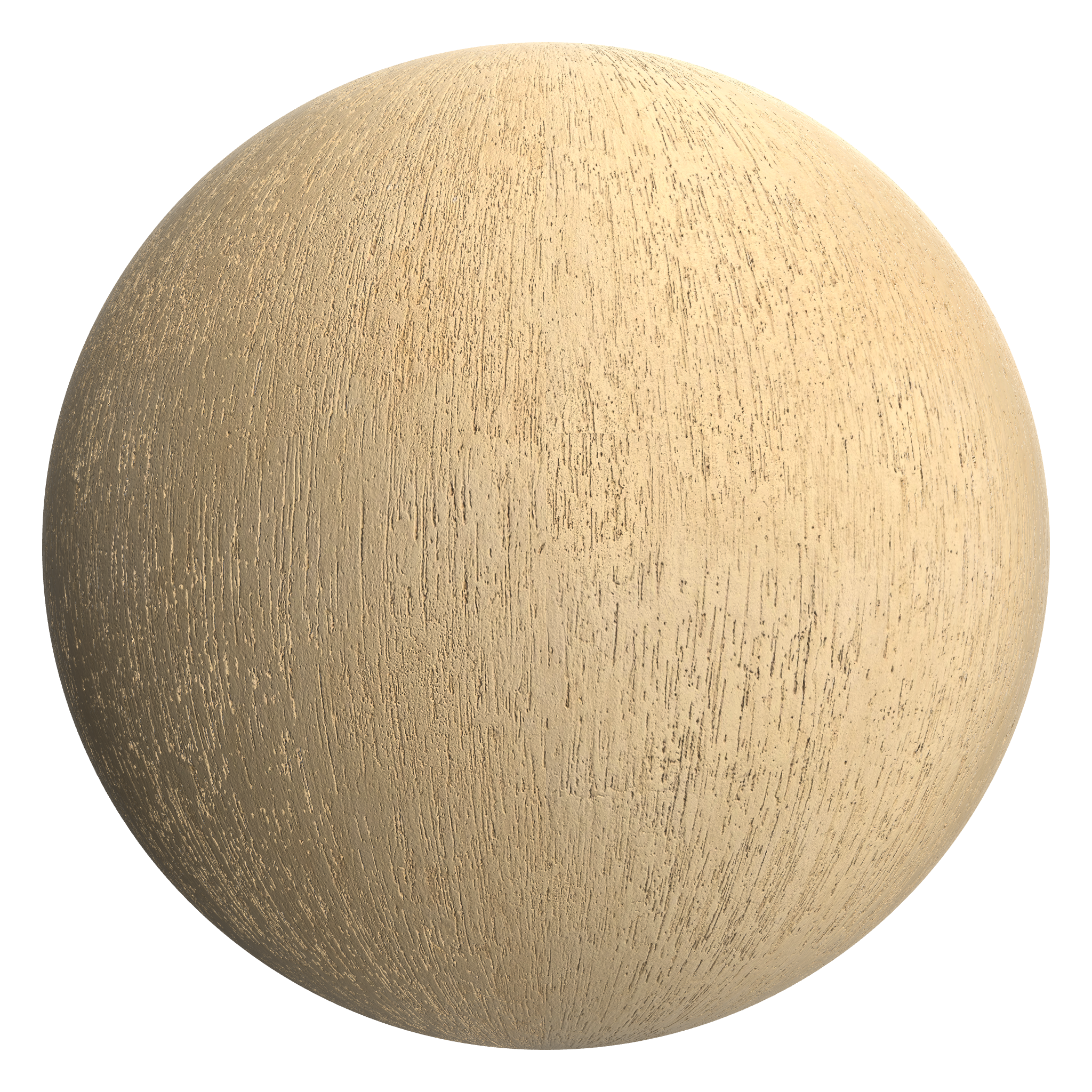 3D sphere preview of Drag Textured Plaster seamless texture