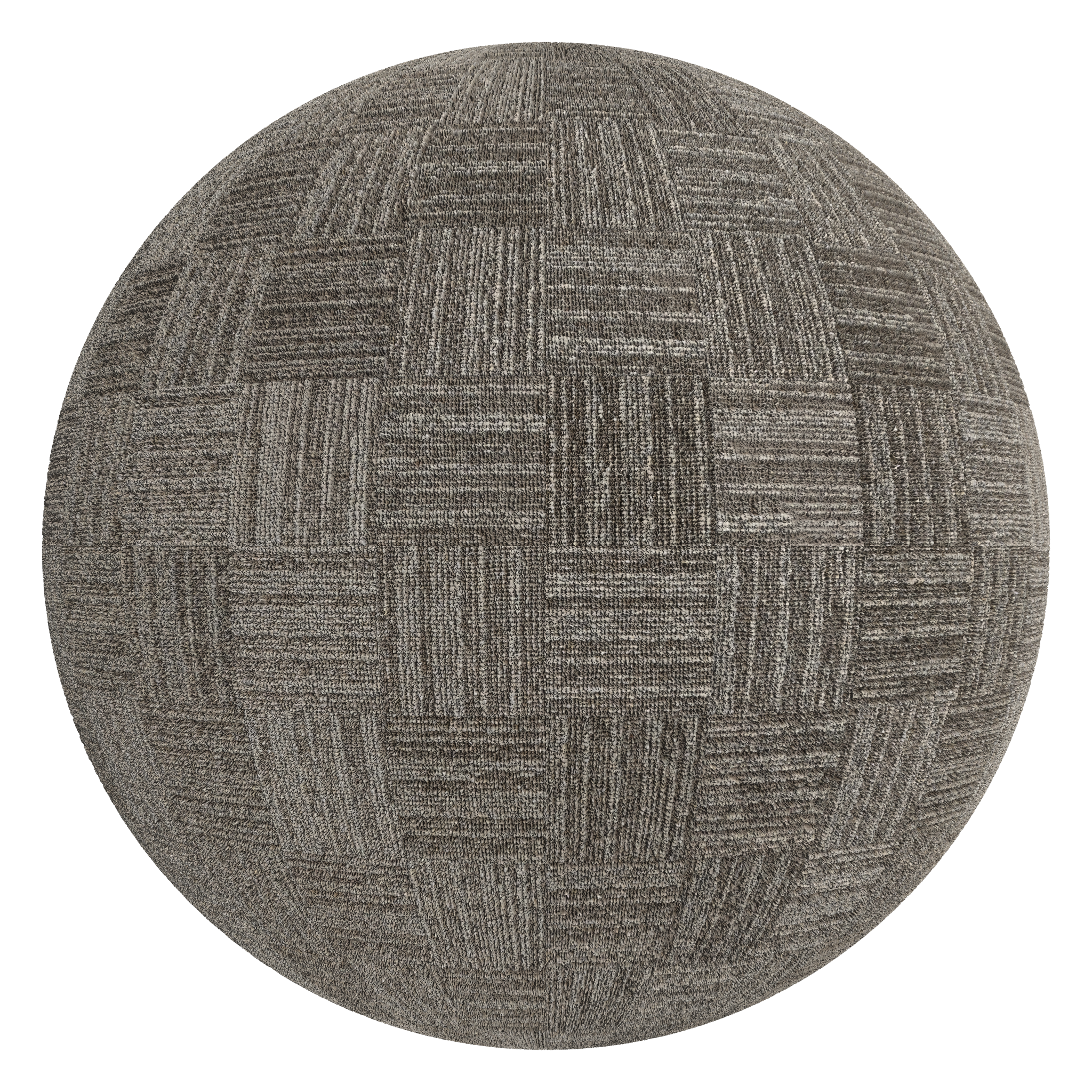 3D sphere preview of Earth Tone Barcode Carpet, Stack seamless texture