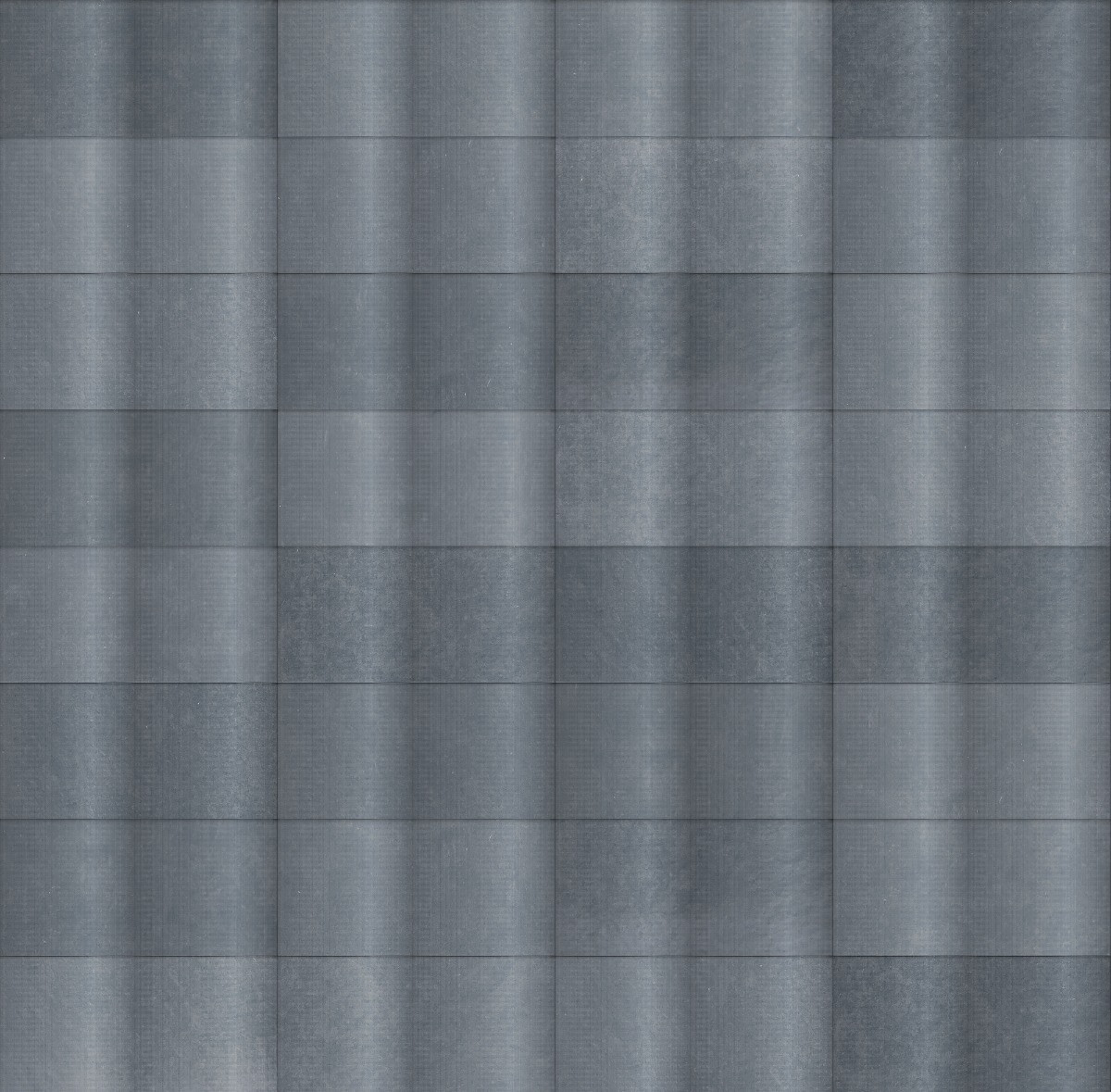 A seamless tile texture with fibre cement slate tiles arranged in a Stack pattern