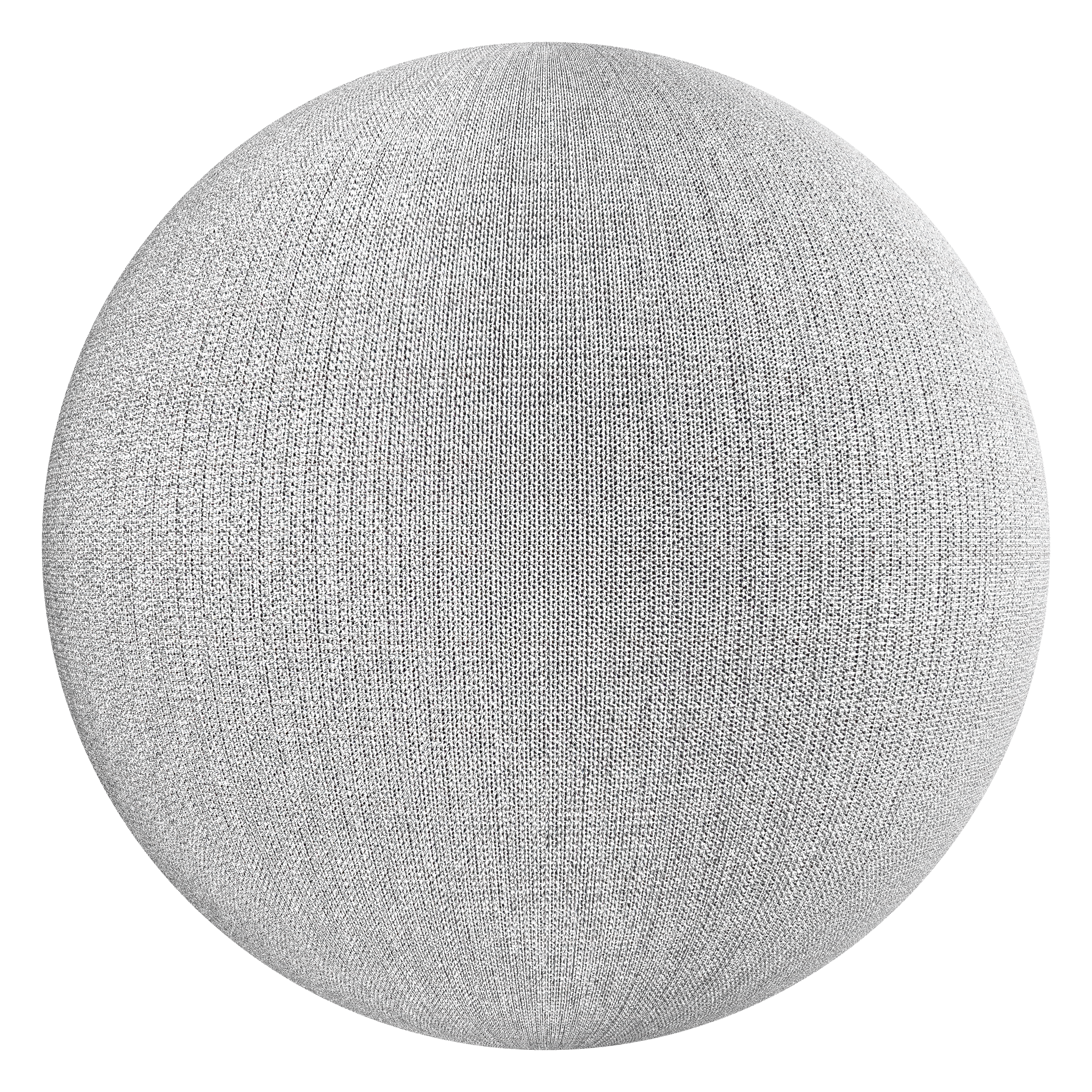 3D sphere preview of Fine Weave Fabric seamless texture