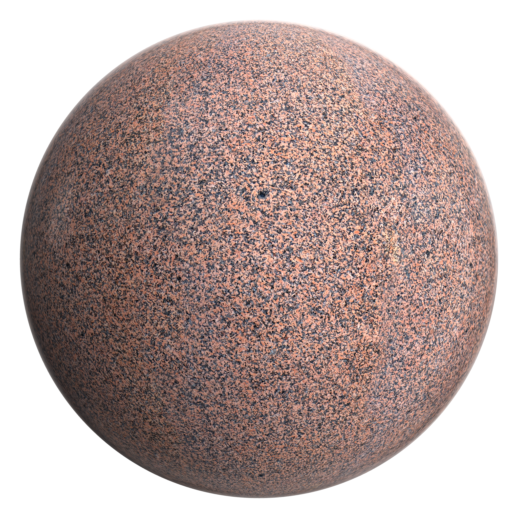 3D sphere preview of Granite seamless texture