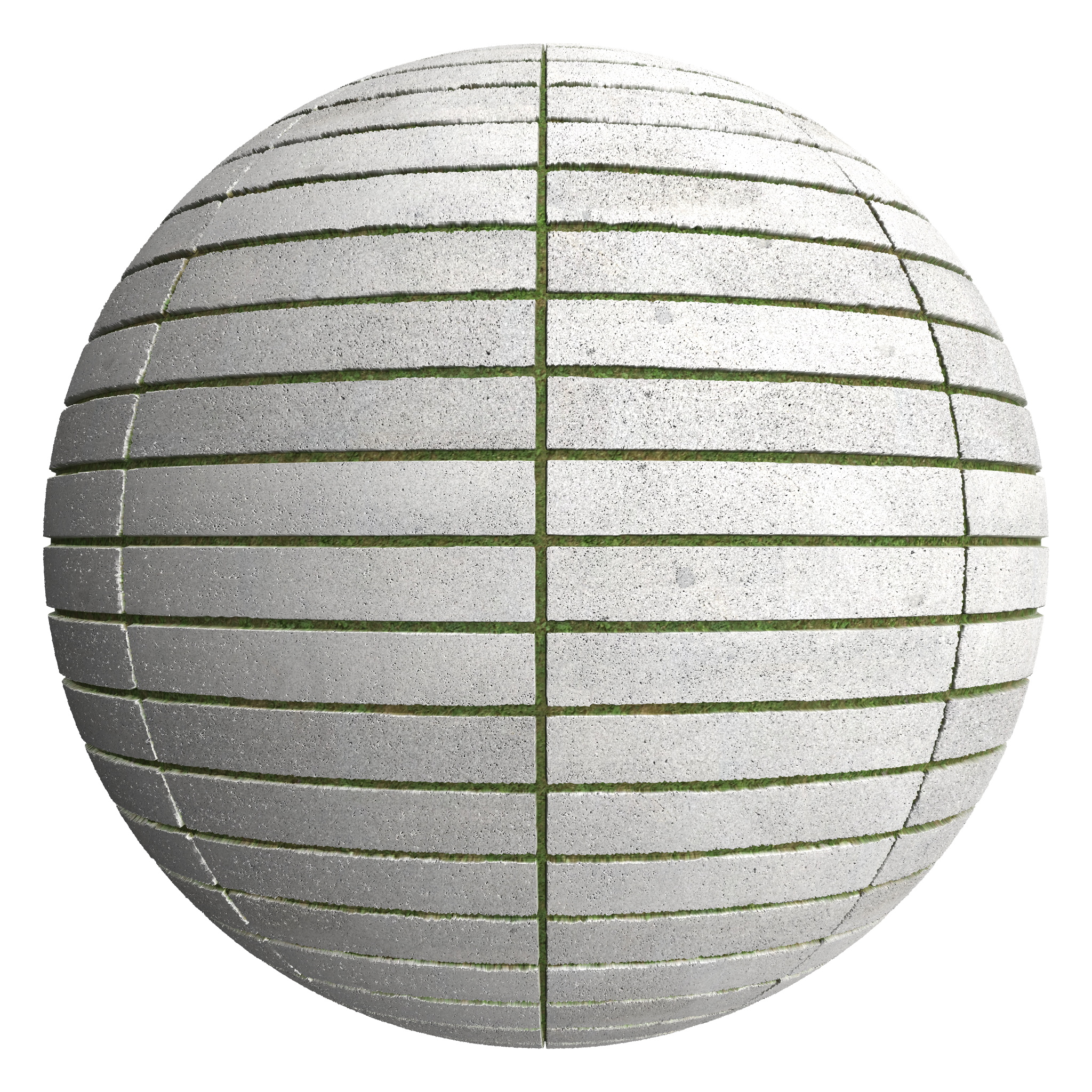 3D sphere preview of Granite Stack seamless texture