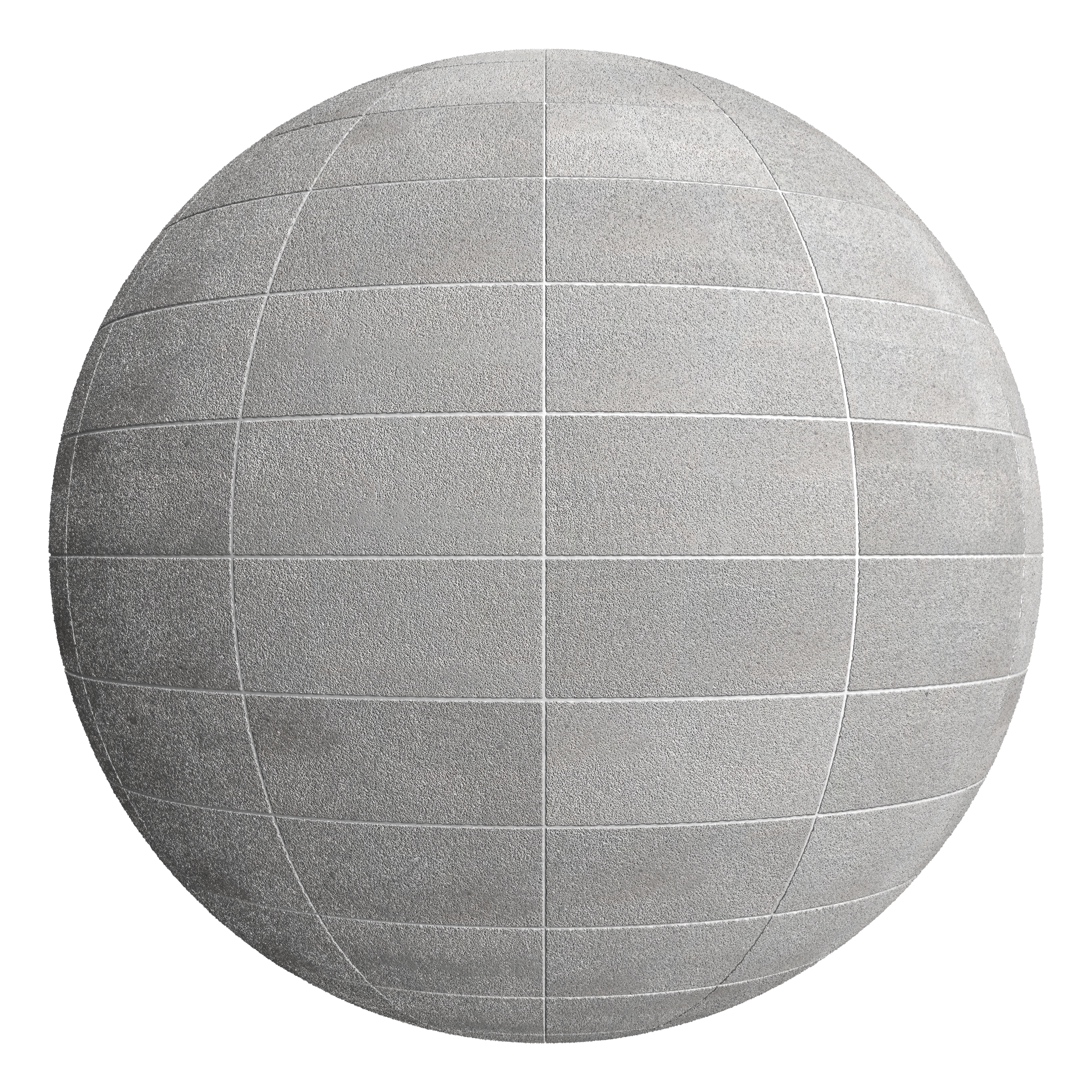 3D sphere preview of Granite Stack seamless texture