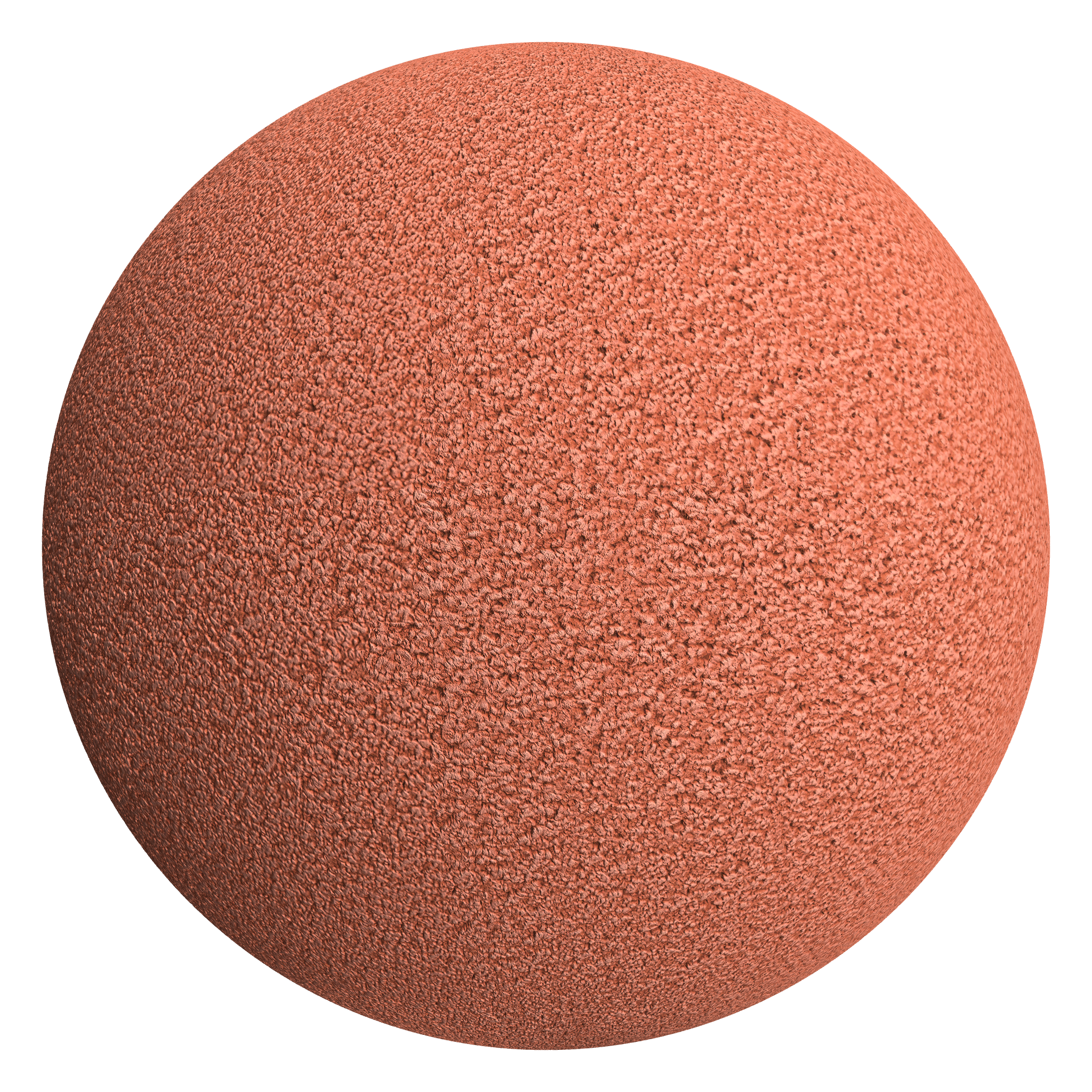 3D sphere preview of High Pile Carpet seamless texture