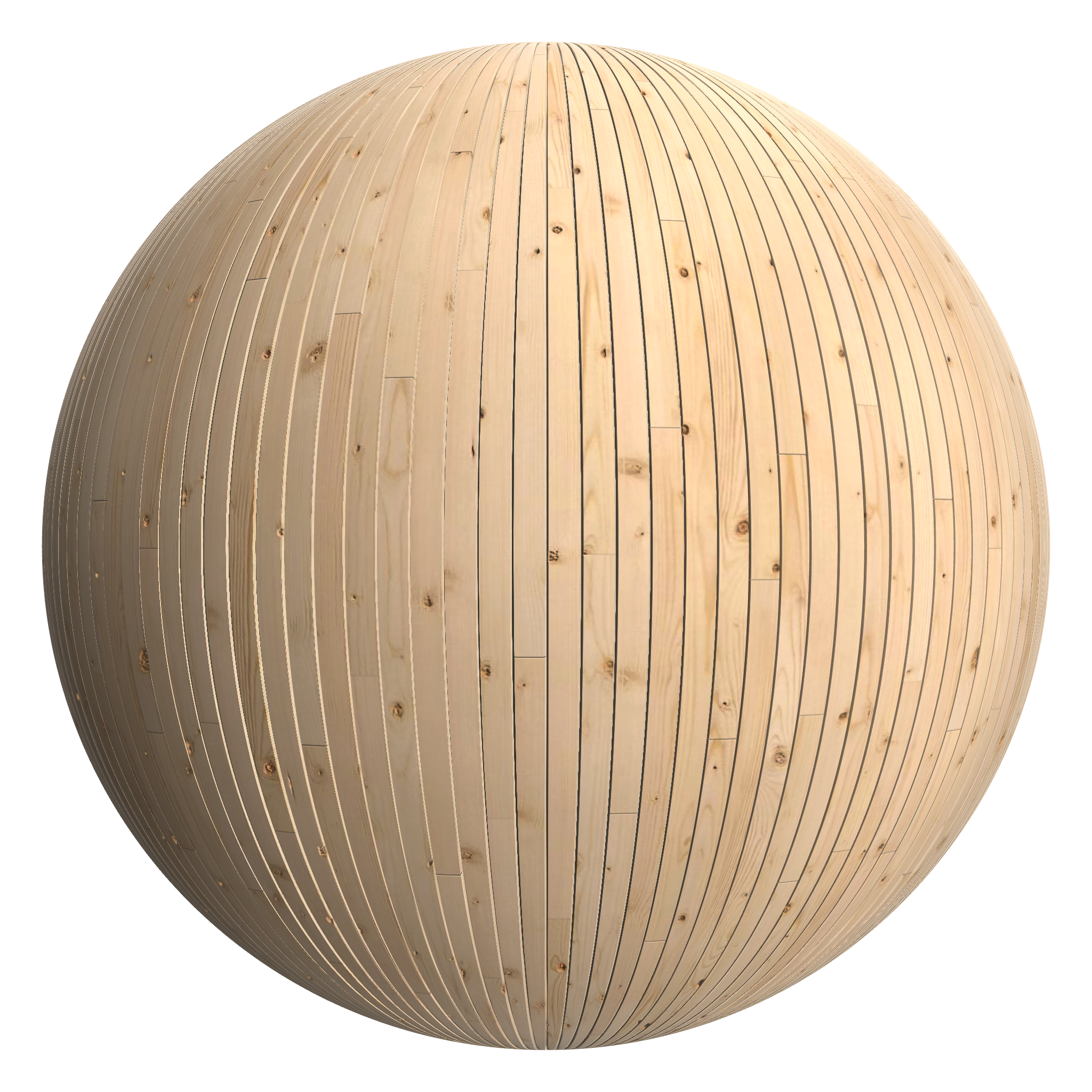 3D sphere preview of Knotty Brettstapel seamless texture