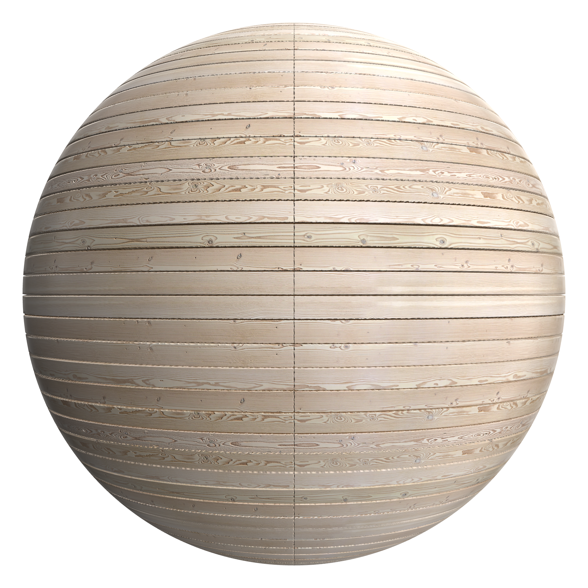 3D sphere preview of Larch Stack seamless texture