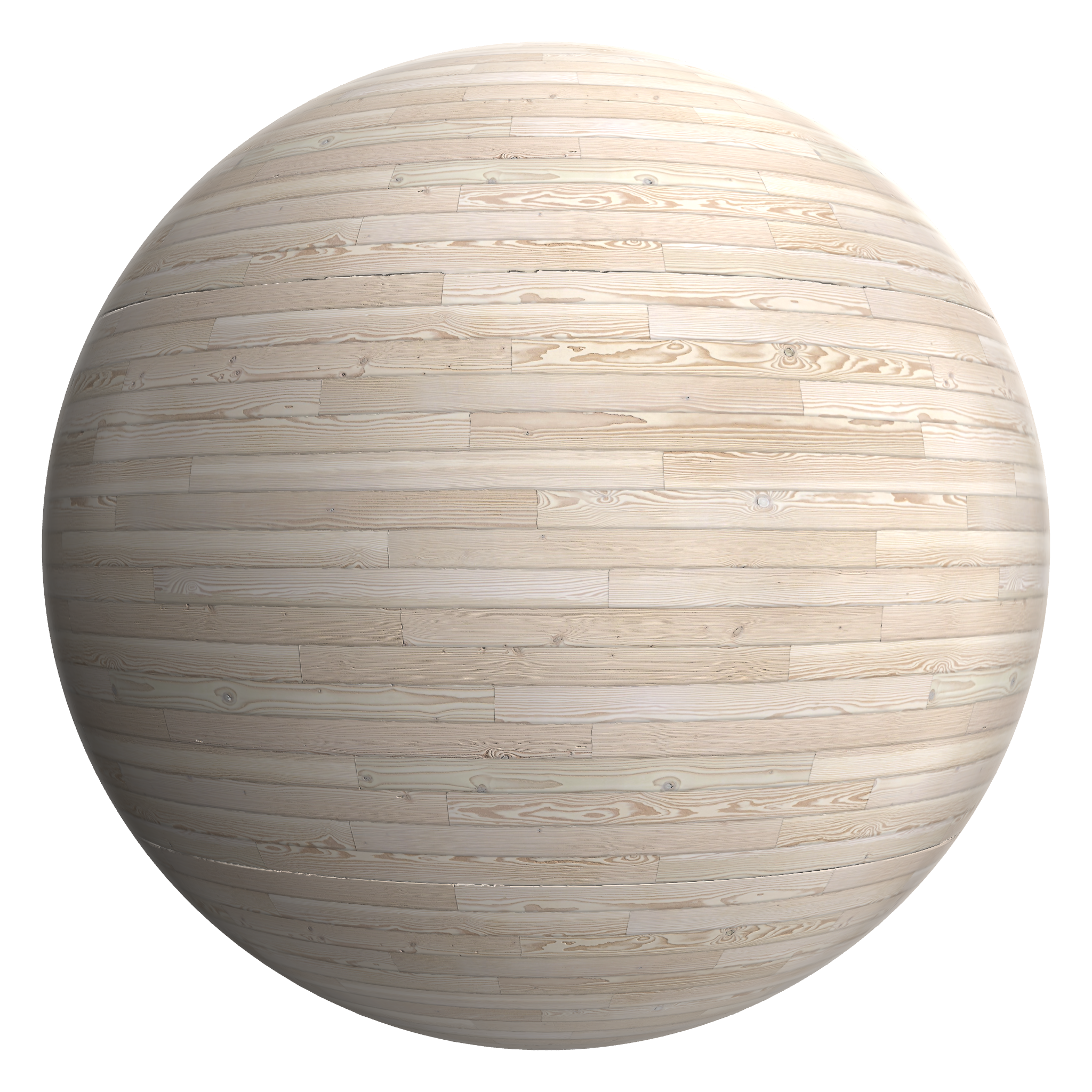 3D sphere preview of Larch Staggered seamless texture