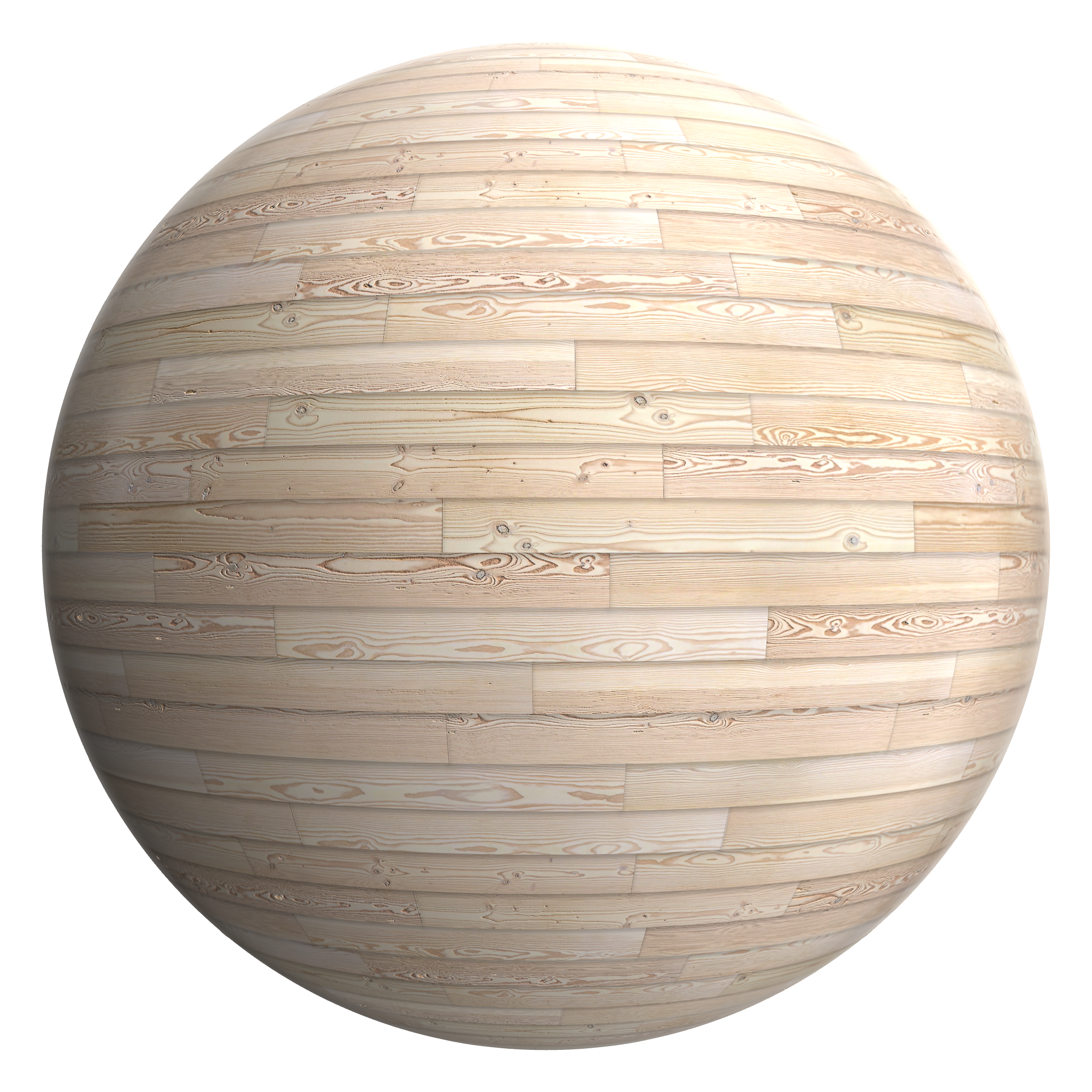 3D sphere preview of Larch Clapboard seamless texture