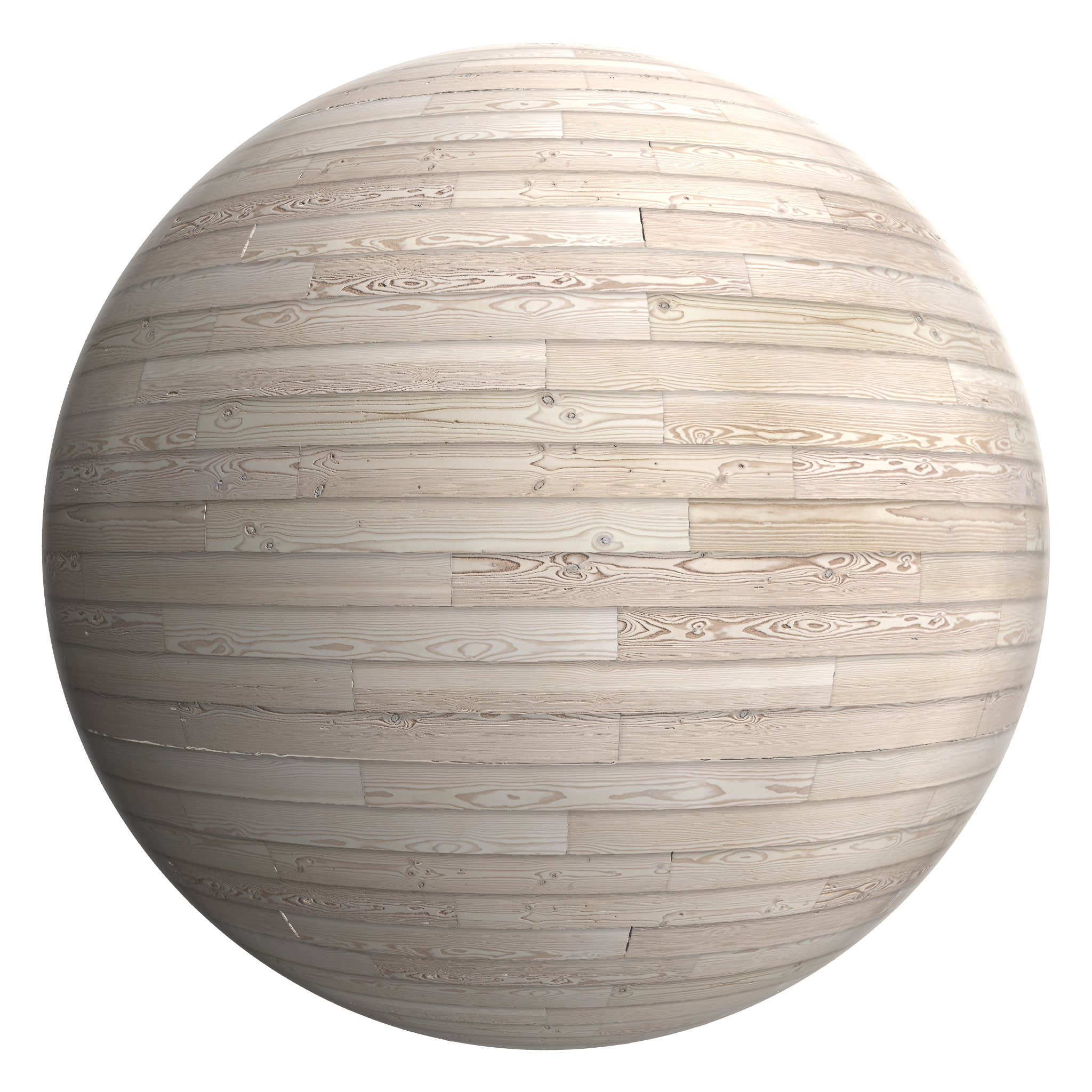 3D sphere preview of Larch Staggered seamless texture
