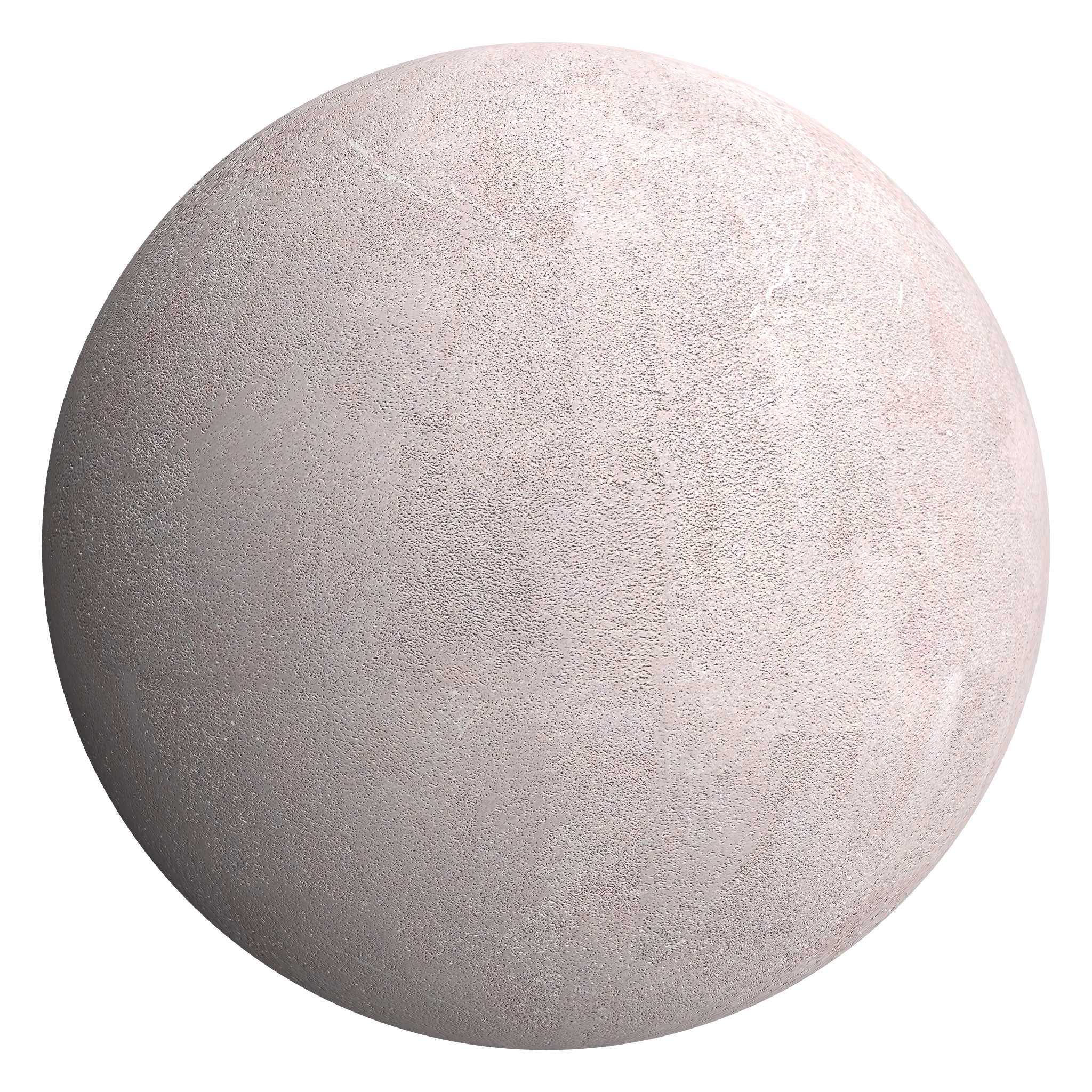 3D sphere preview of Limestone seamless texture