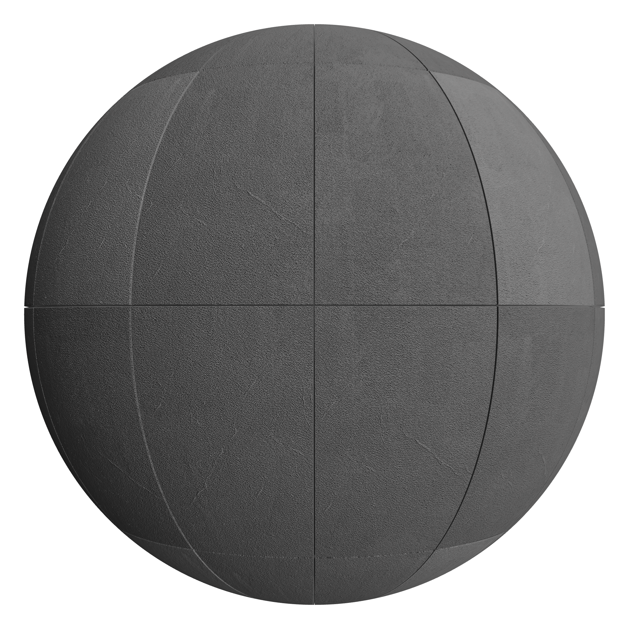 3D sphere preview of Limestone Stack seamless texture