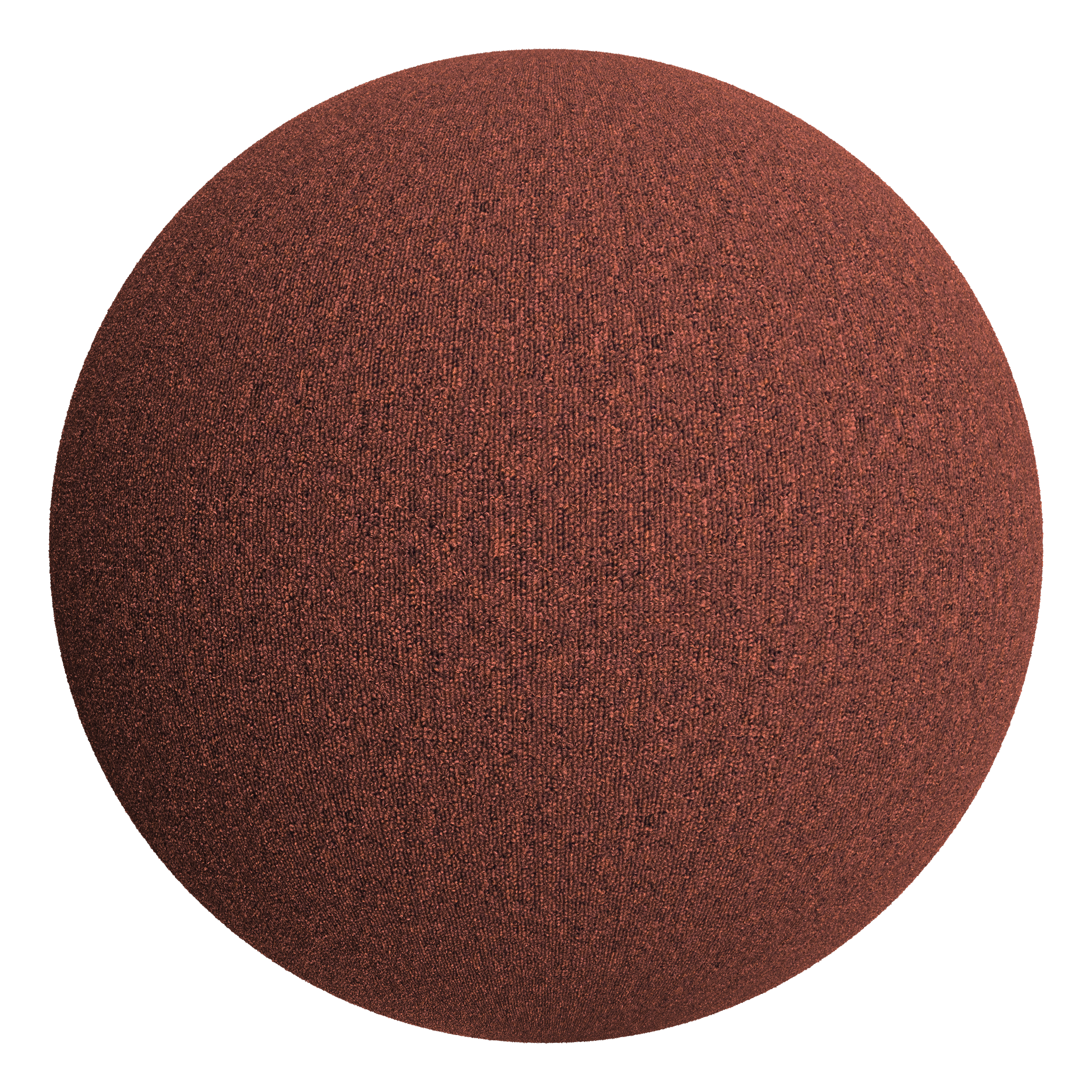 3D sphere preview of Loop Pile Carpet seamless texture