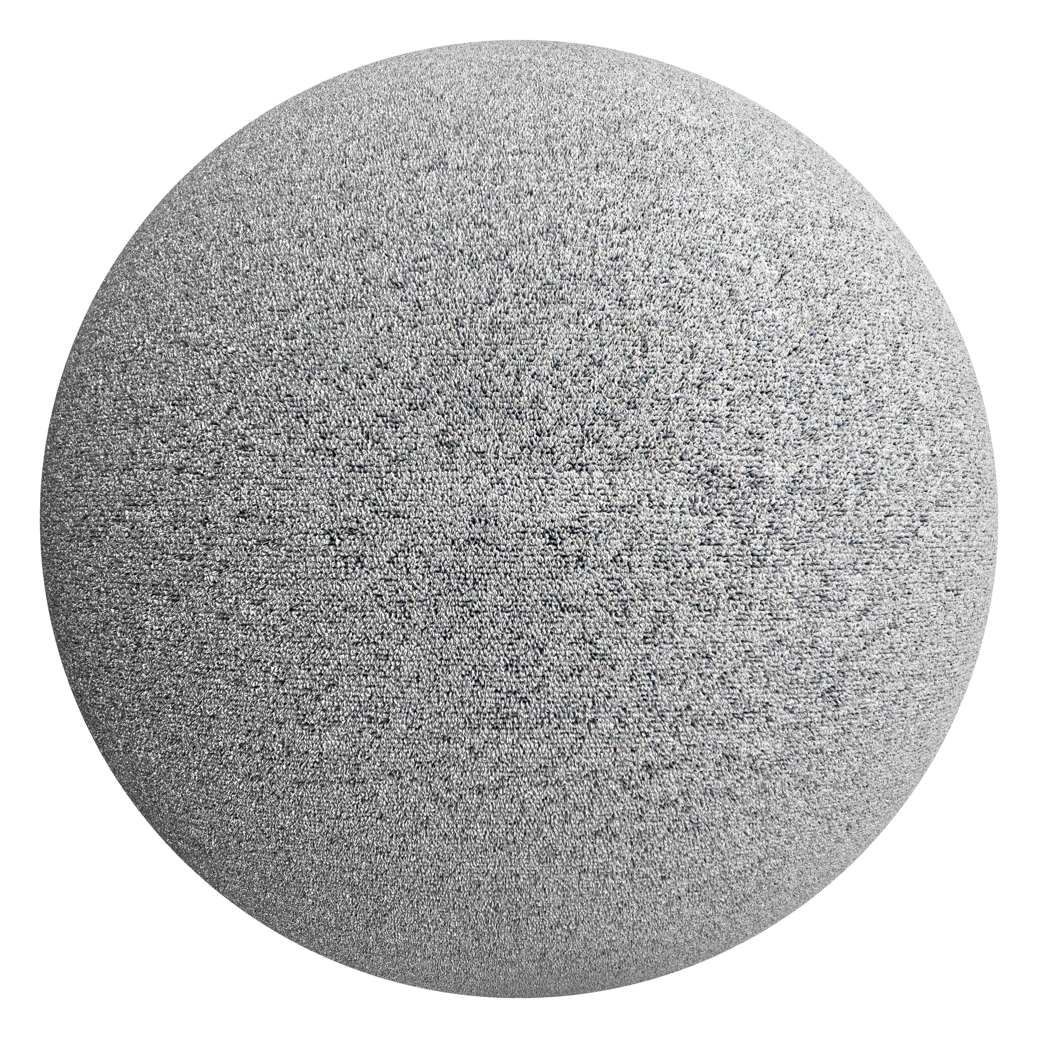 3D sphere preview of Loop Pile Carpet seamless texture