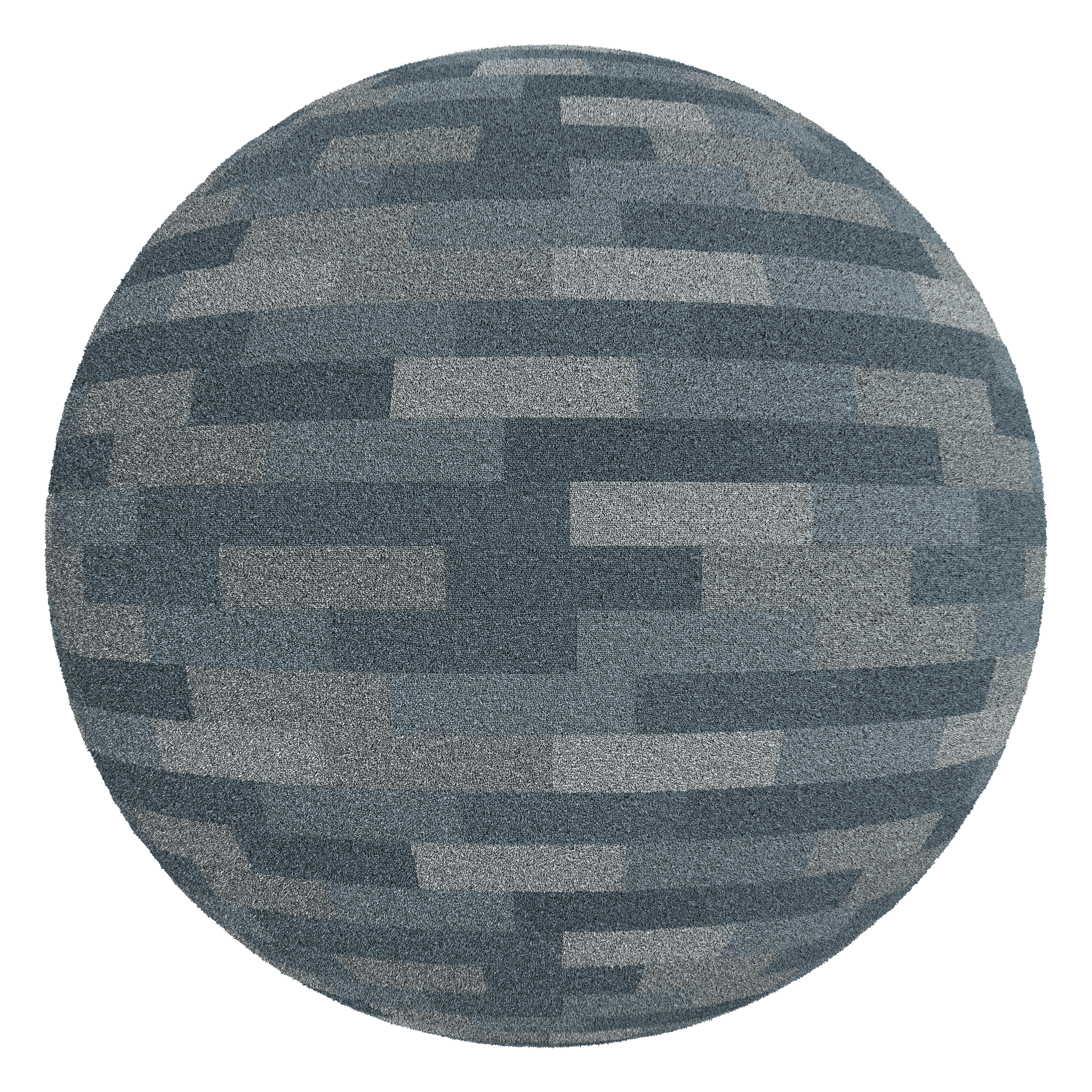 3D sphere preview of Loop Pile Carpet, Staggered seamless texture